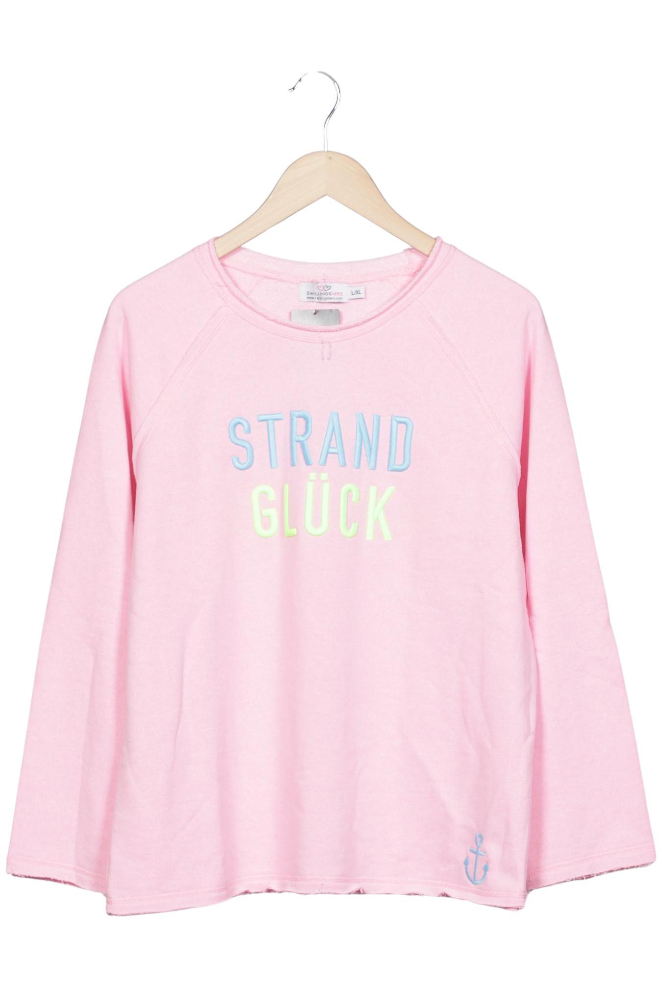 

Zwillingsherz Damen Sweatshirt, pink, Gr. 42