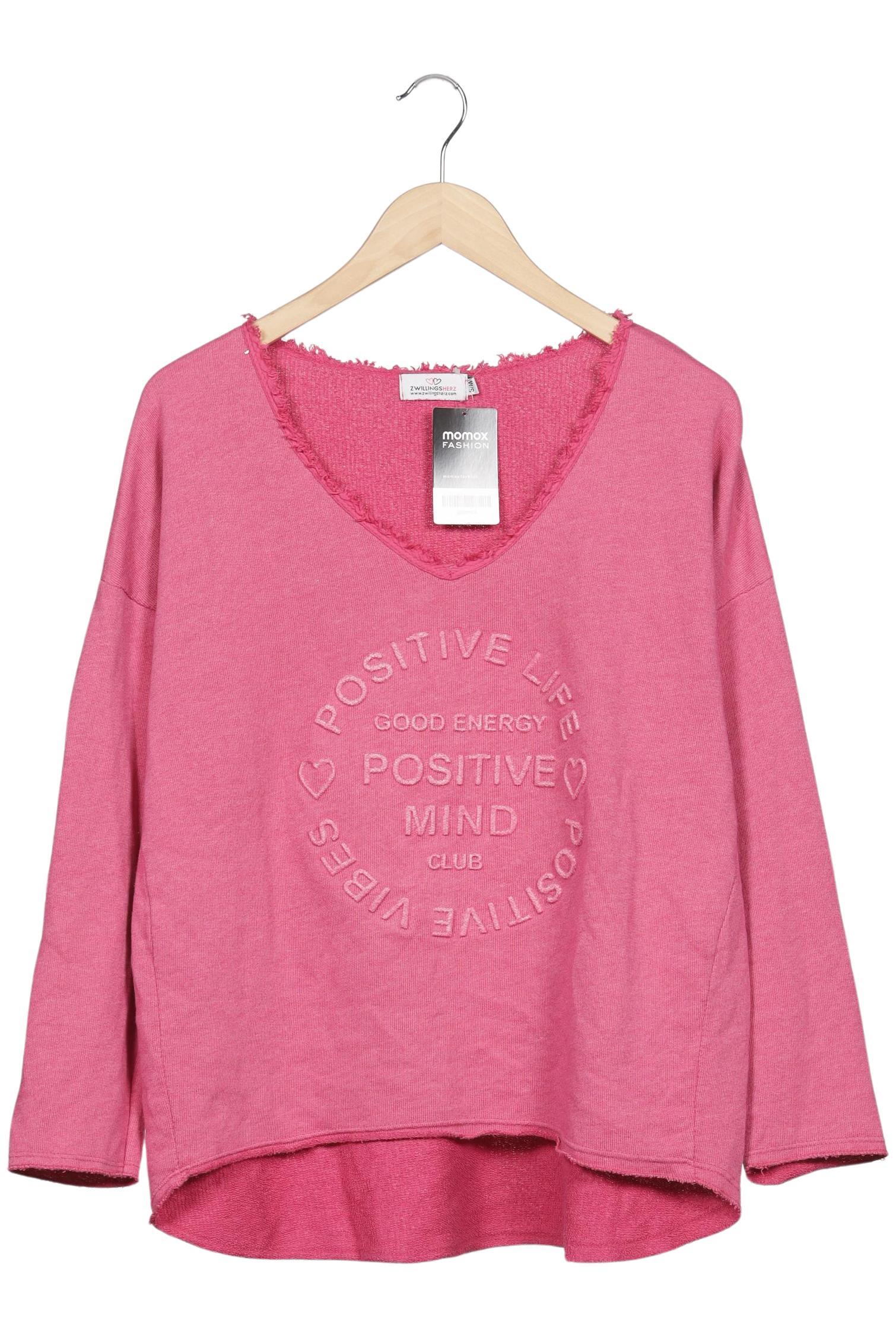 

Zwillingsherz Damen Sweatshirt, pink, Gr. 36