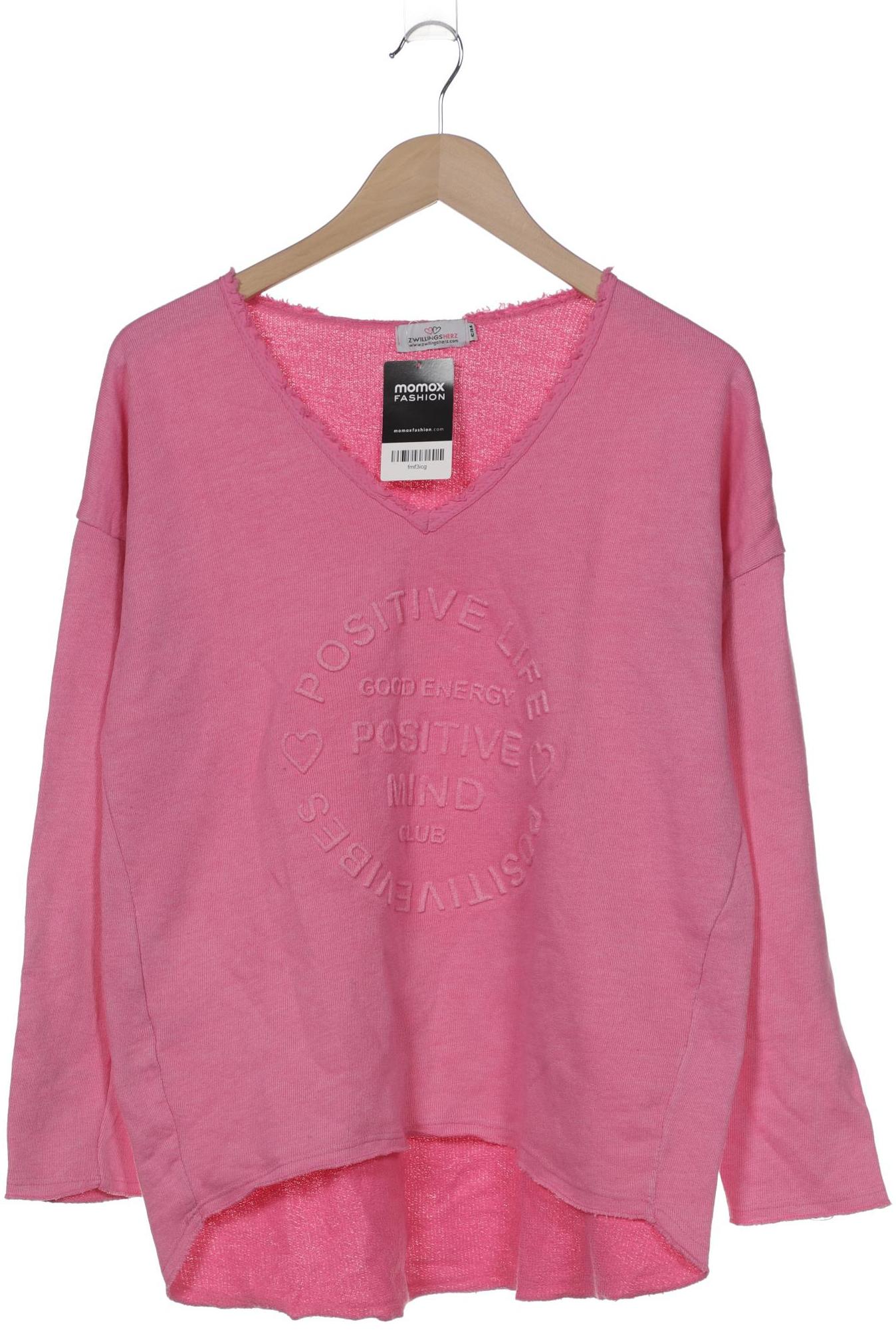 

Zwillingsherz Damen Sweatshirt, pink, Gr. 36