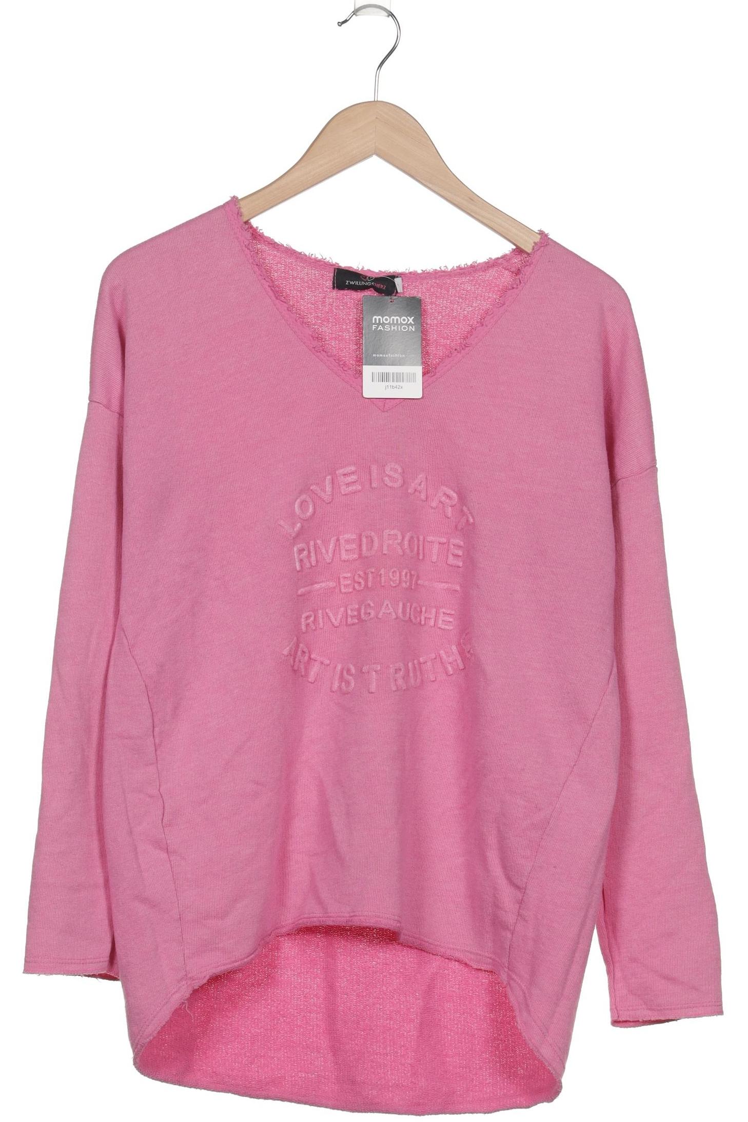

Zwillingsherz Damen Sweatshirt, pink, Gr. 36
