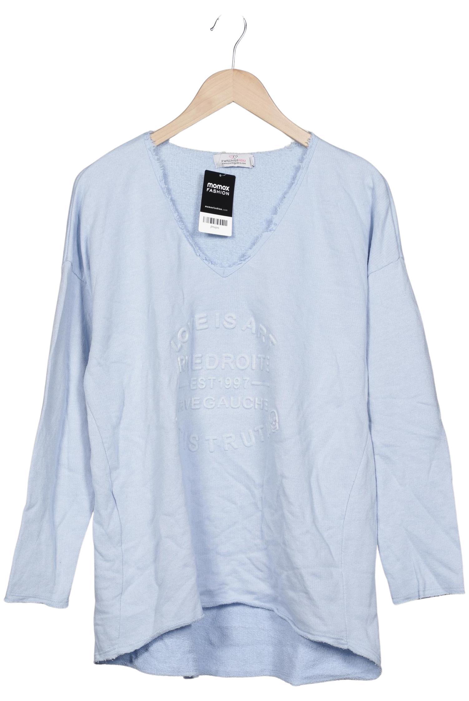 

Zwillingsherz Damen Sweatshirt, hellblau, Gr. 42