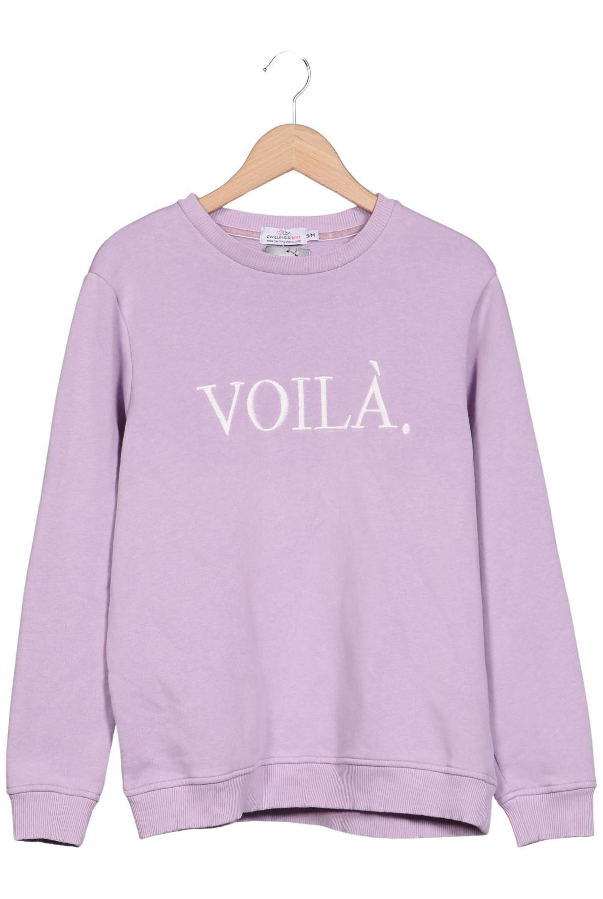 

Zwillingsherz Damen Sweatshirt, flieder, Gr. 36