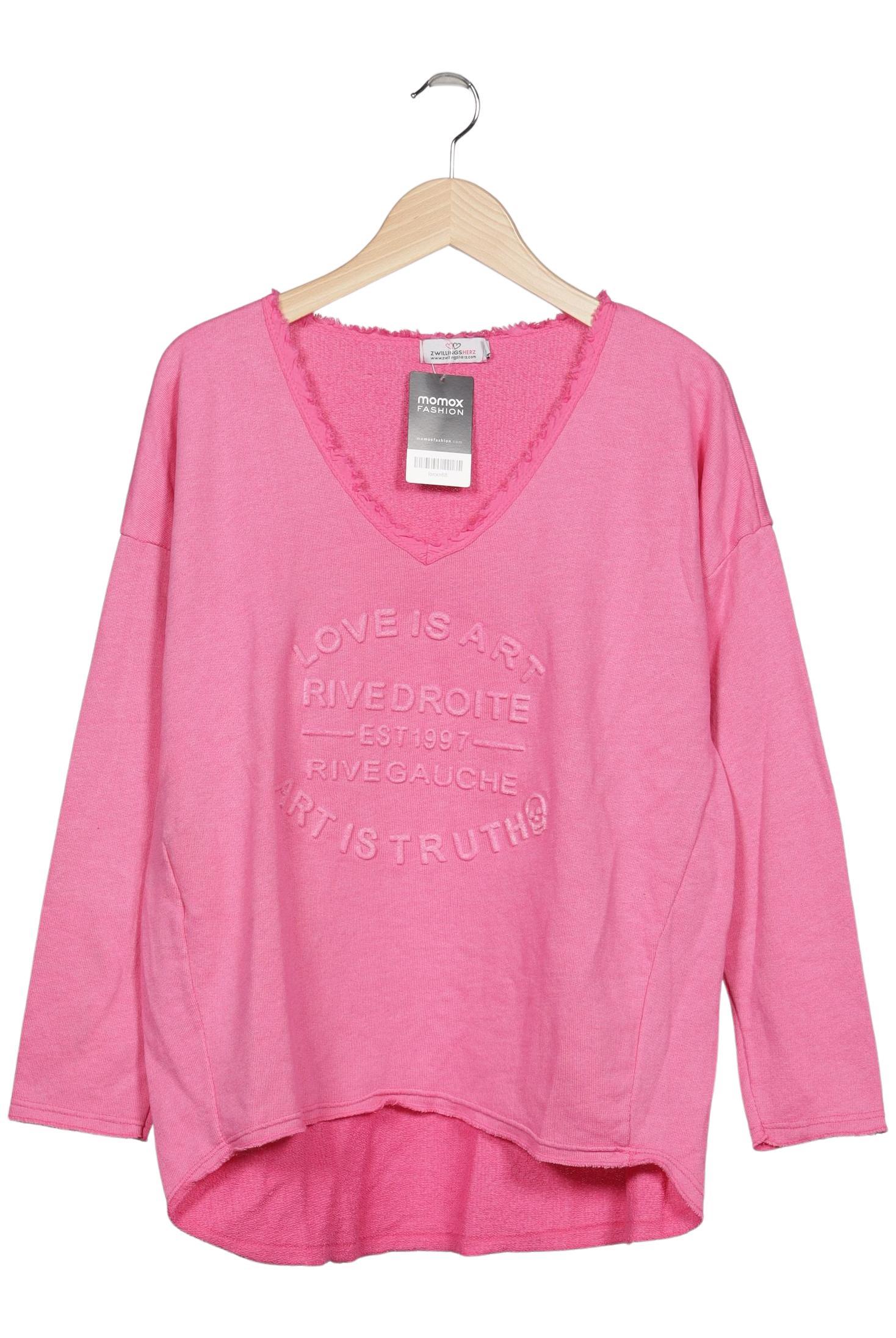 

Zwillingsherz Damen Sweatshirt, pink, Gr. 36