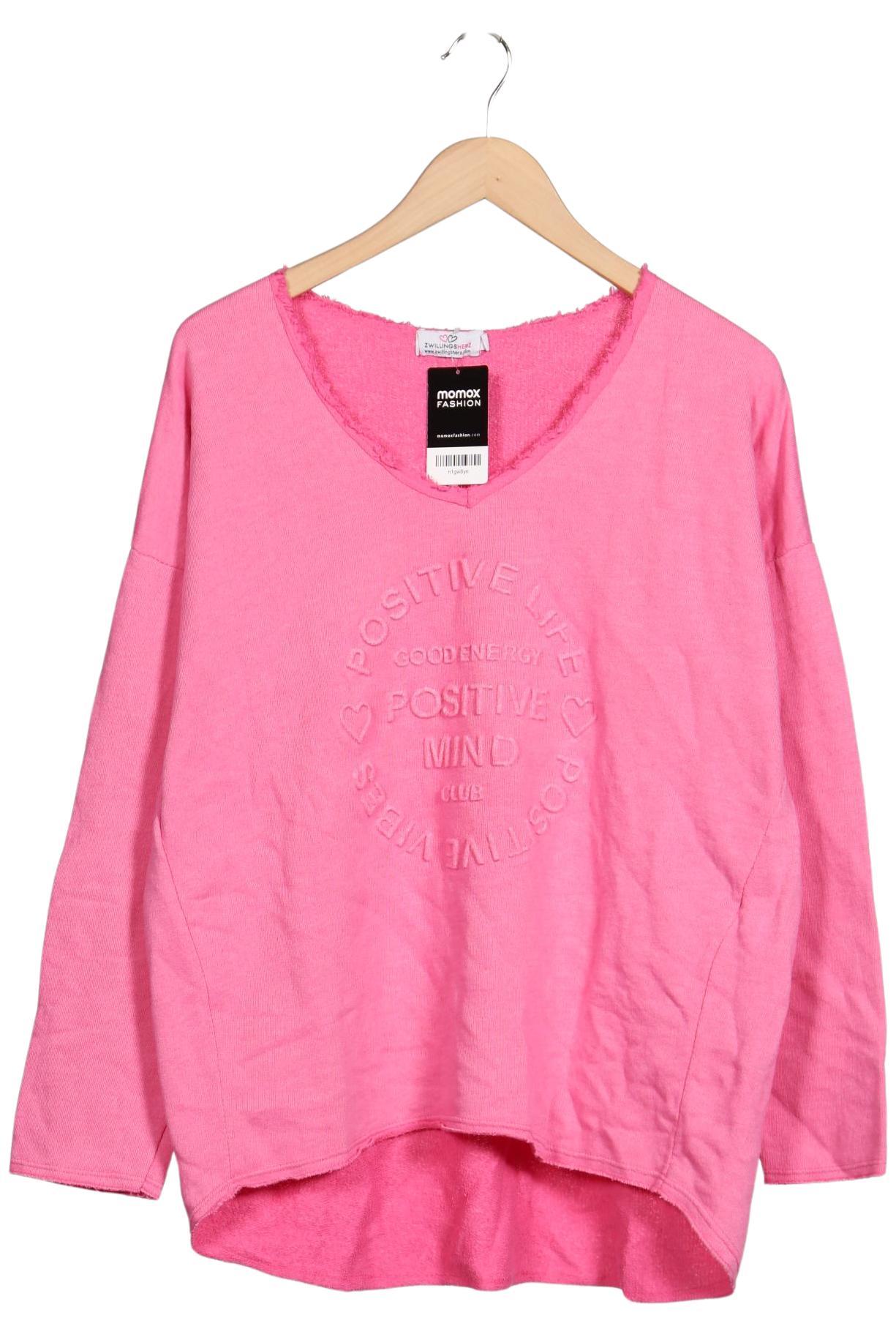 

Zwillingsherz Damen Sweatshirt, pink, Gr. 42