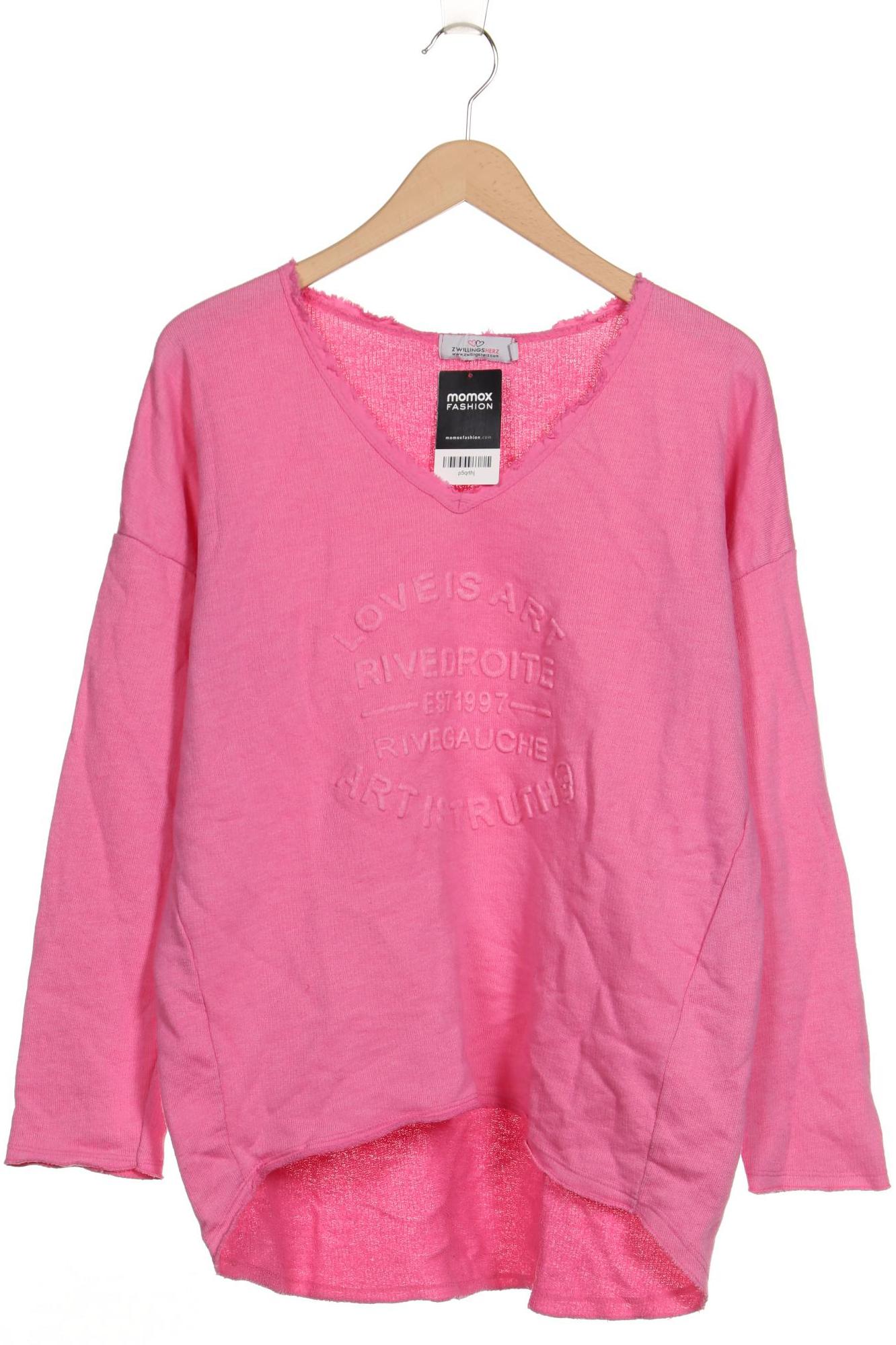 

Zwillingsherz Damen Sweatshirt, pink, Gr. 42
