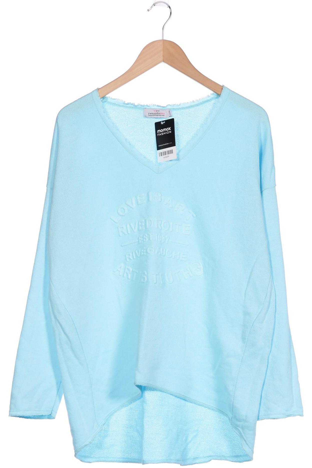 

Zwillingsherz Damen Sweatshirt, hellblau, Gr. 42