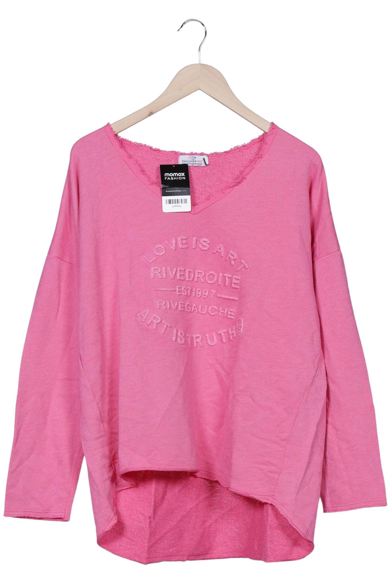 

Zwillingsherz Damen Sweatshirt, pink, Gr. 42