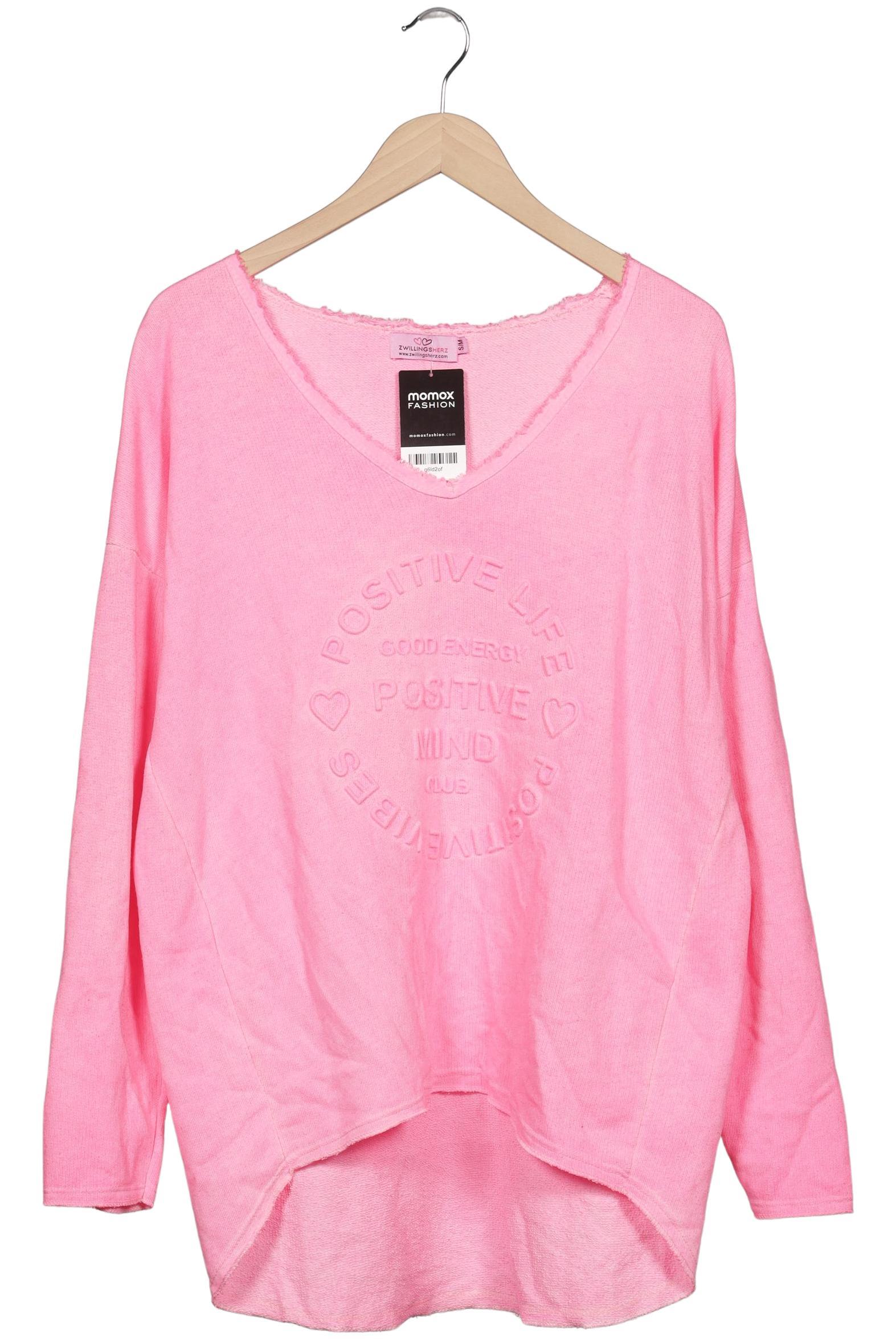 

Zwillingsherz Damen Sweatshirt, pink, Gr. 36