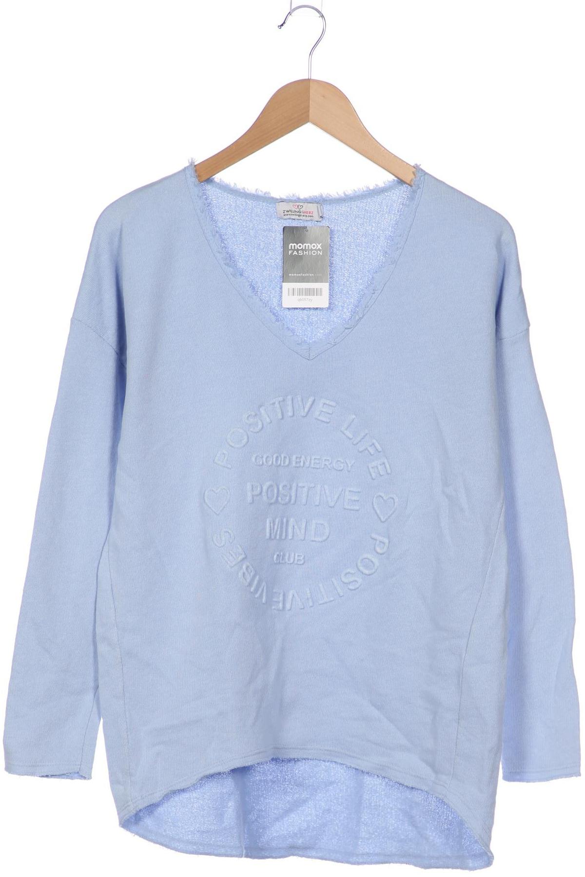 

Zwillingsherz Damen Sweatshirt, hellblau, Gr. 36