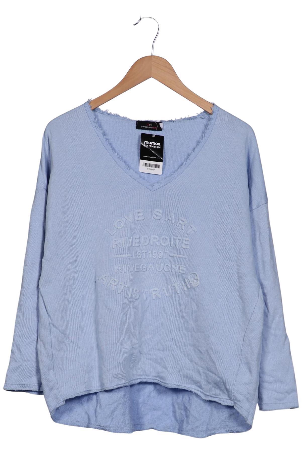 

Zwillingsherz Damen Sweatshirt, blau, Gr. 36