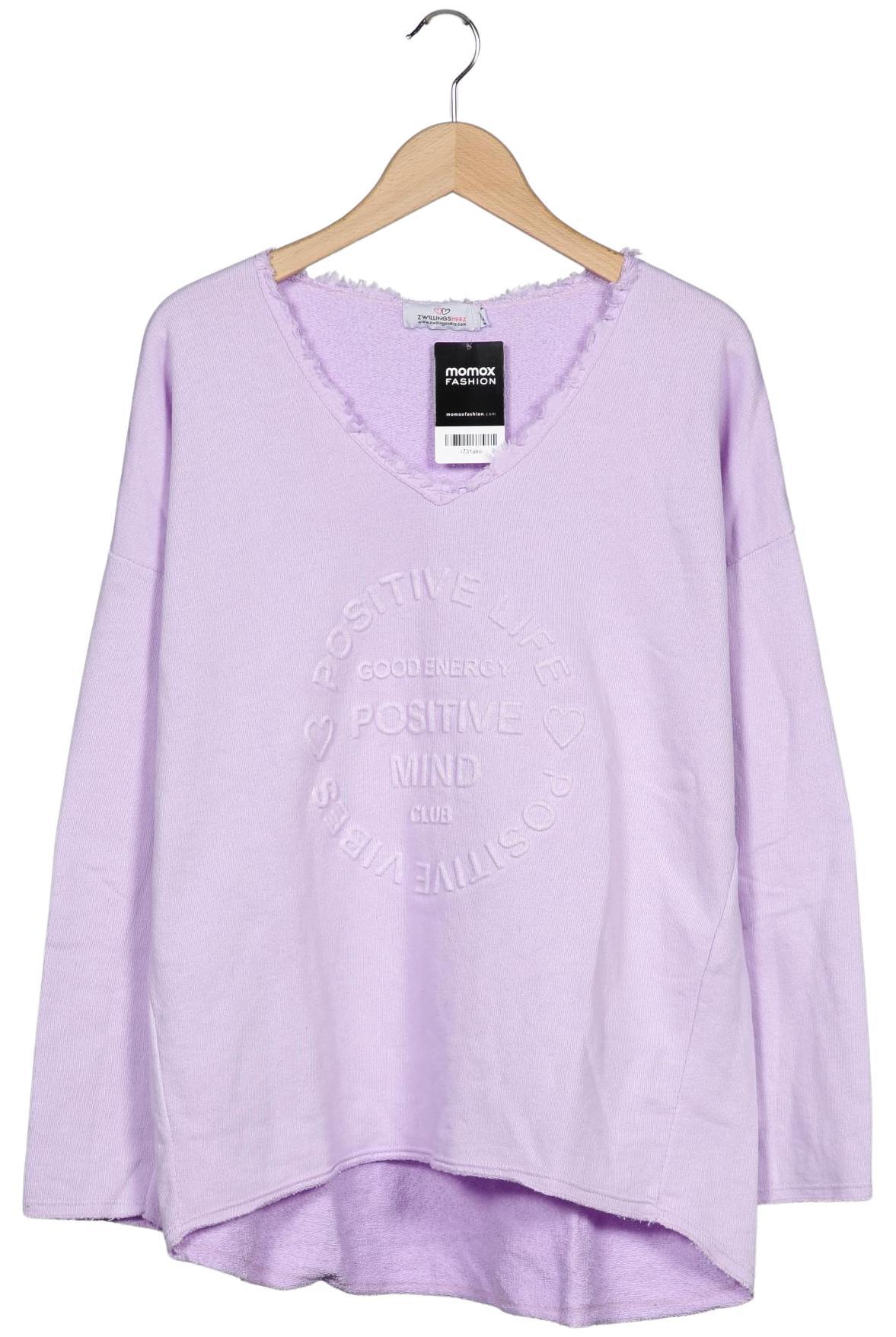 

Zwillingsherz Damen Sweatshirt, flieder, Gr. 42