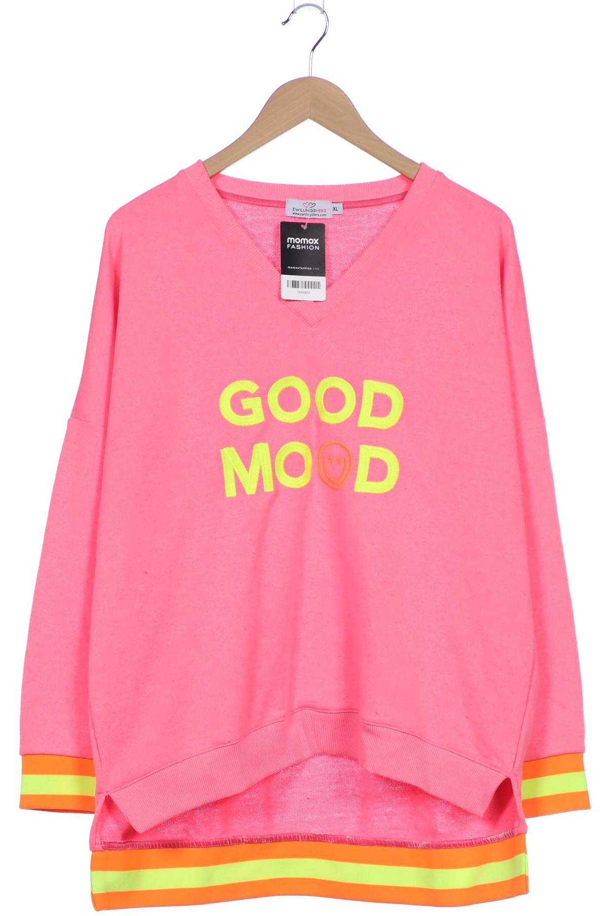 

Zwillingsherz Damen Sweatshirt, pink, Gr. 44