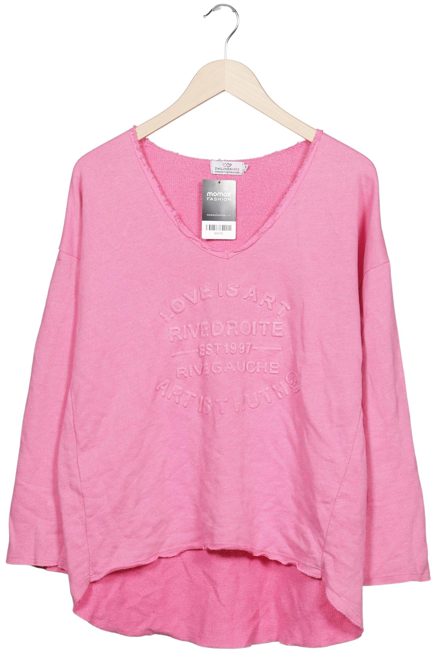 

Zwillingsherz Damen Sweatshirt, pink, Gr. 36