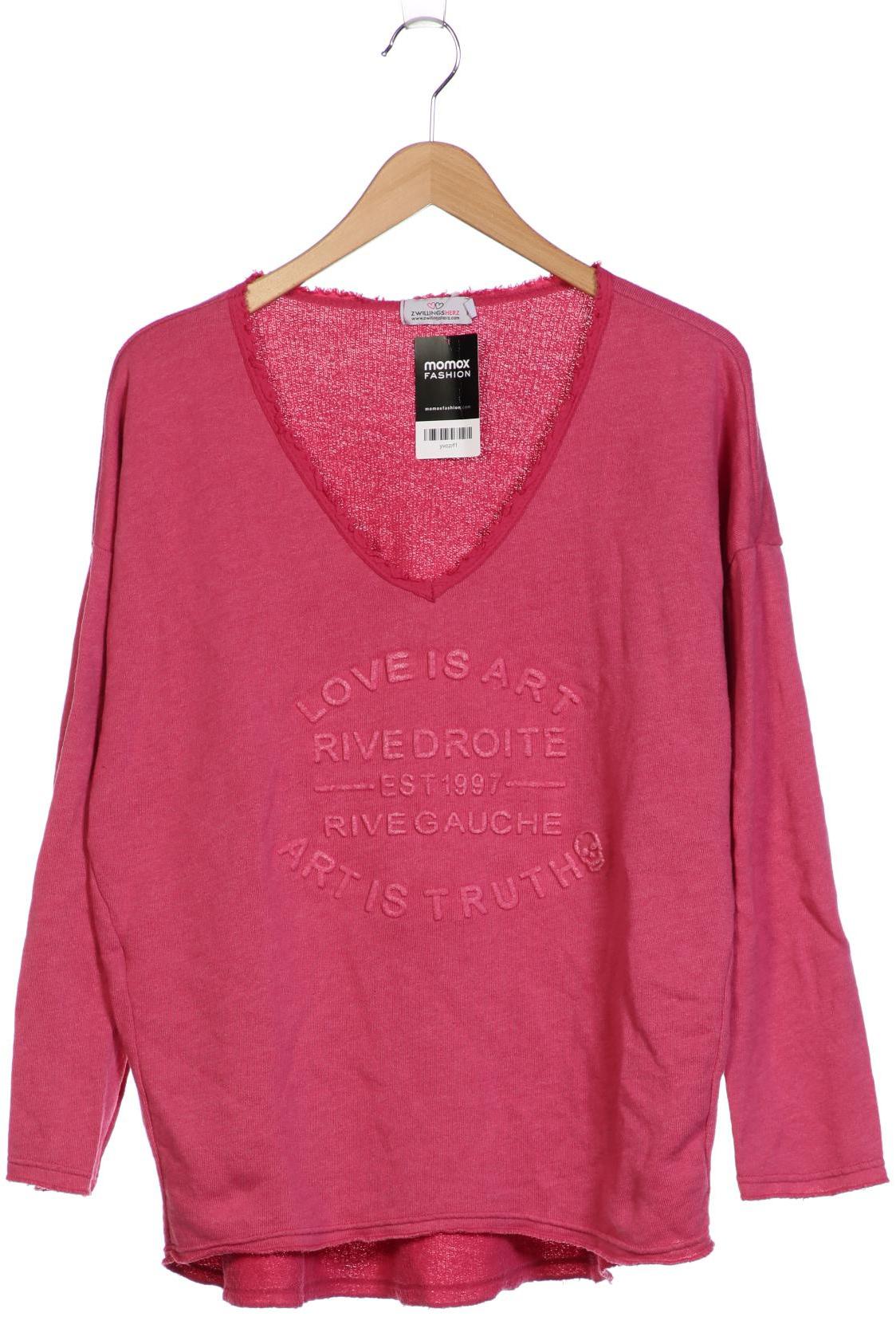 

Zwillingsherz Damen Sweatshirt, pink, Gr. 42