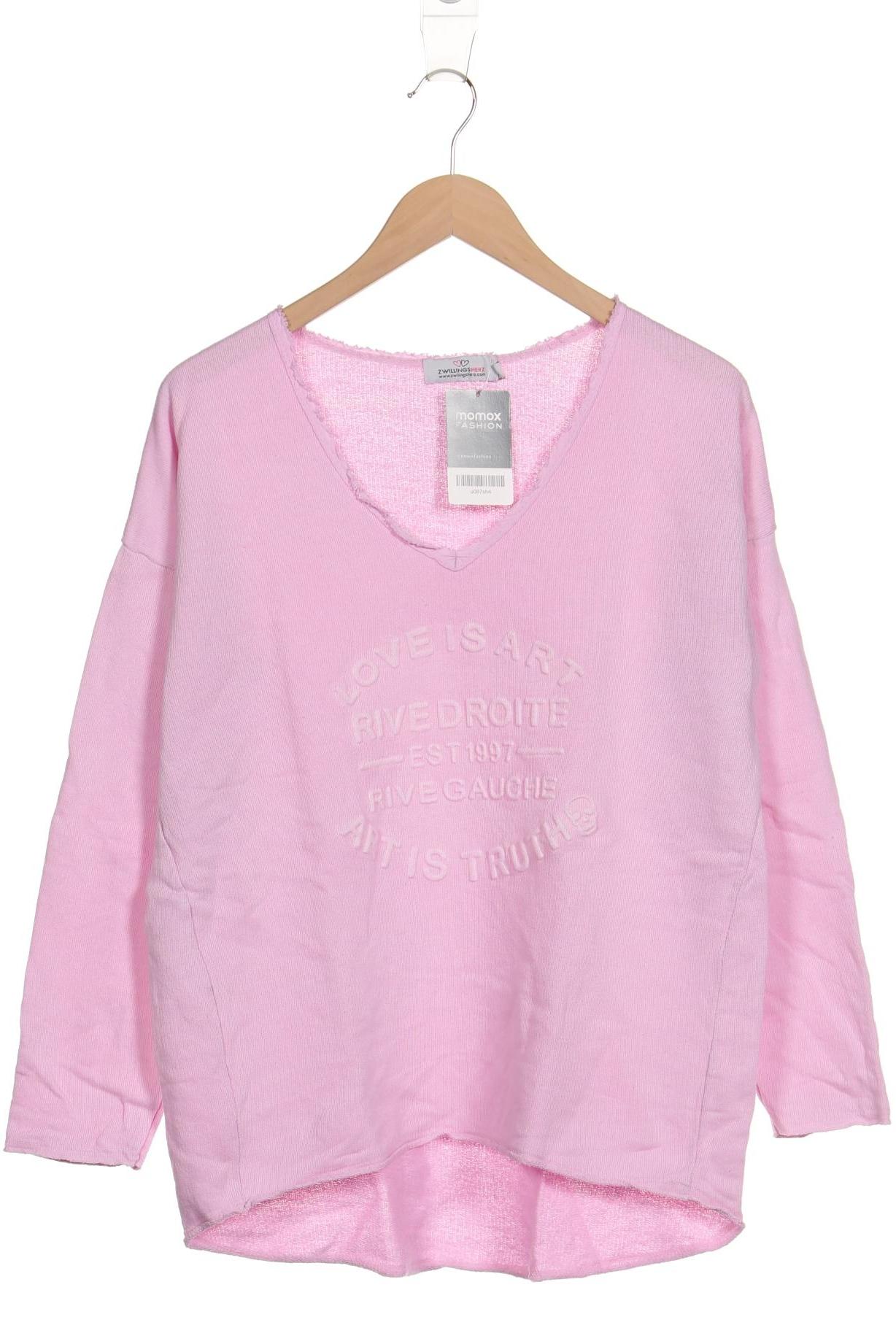

Zwillingsherz Damen Sweatshirt, pink, Gr. 36