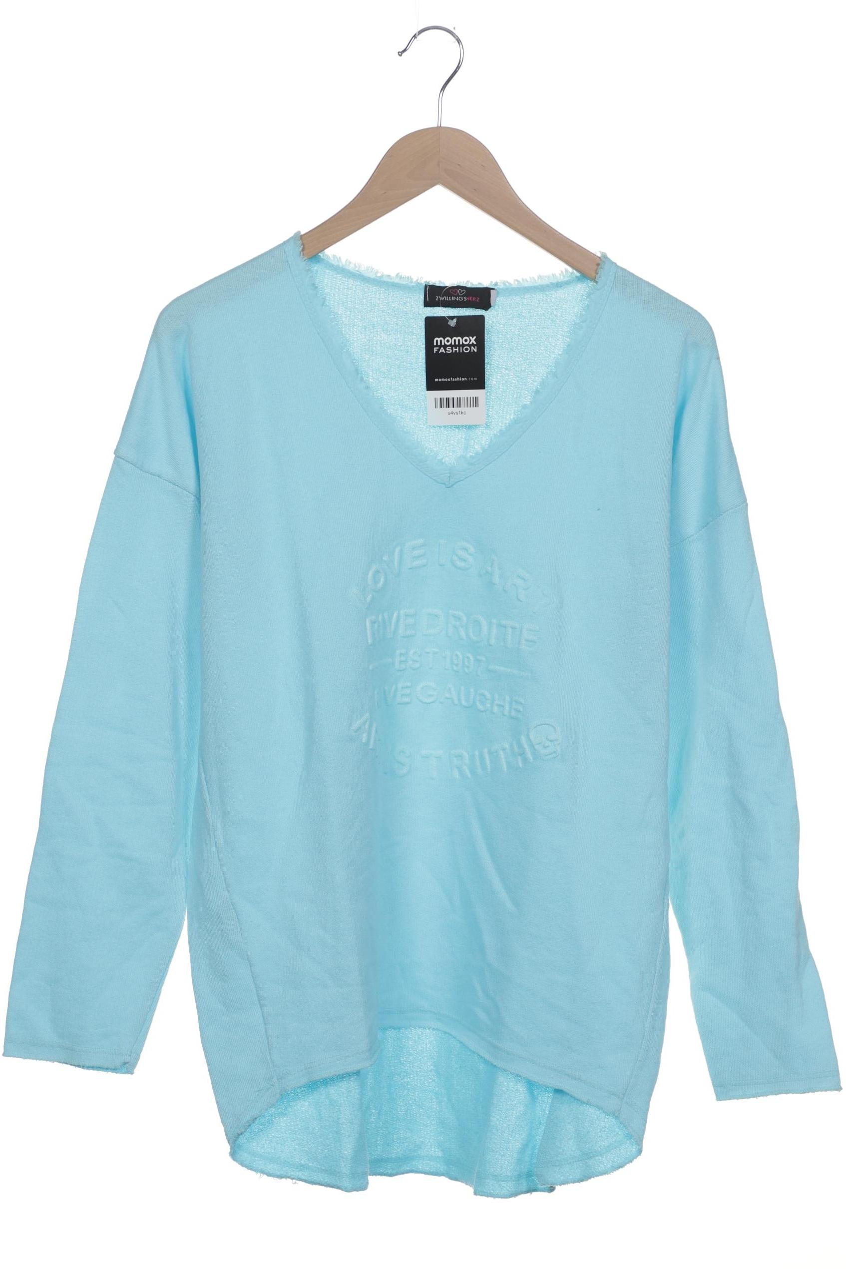 

Zwillingsherz Damen Sweatshirt, hellblau, Gr. 36