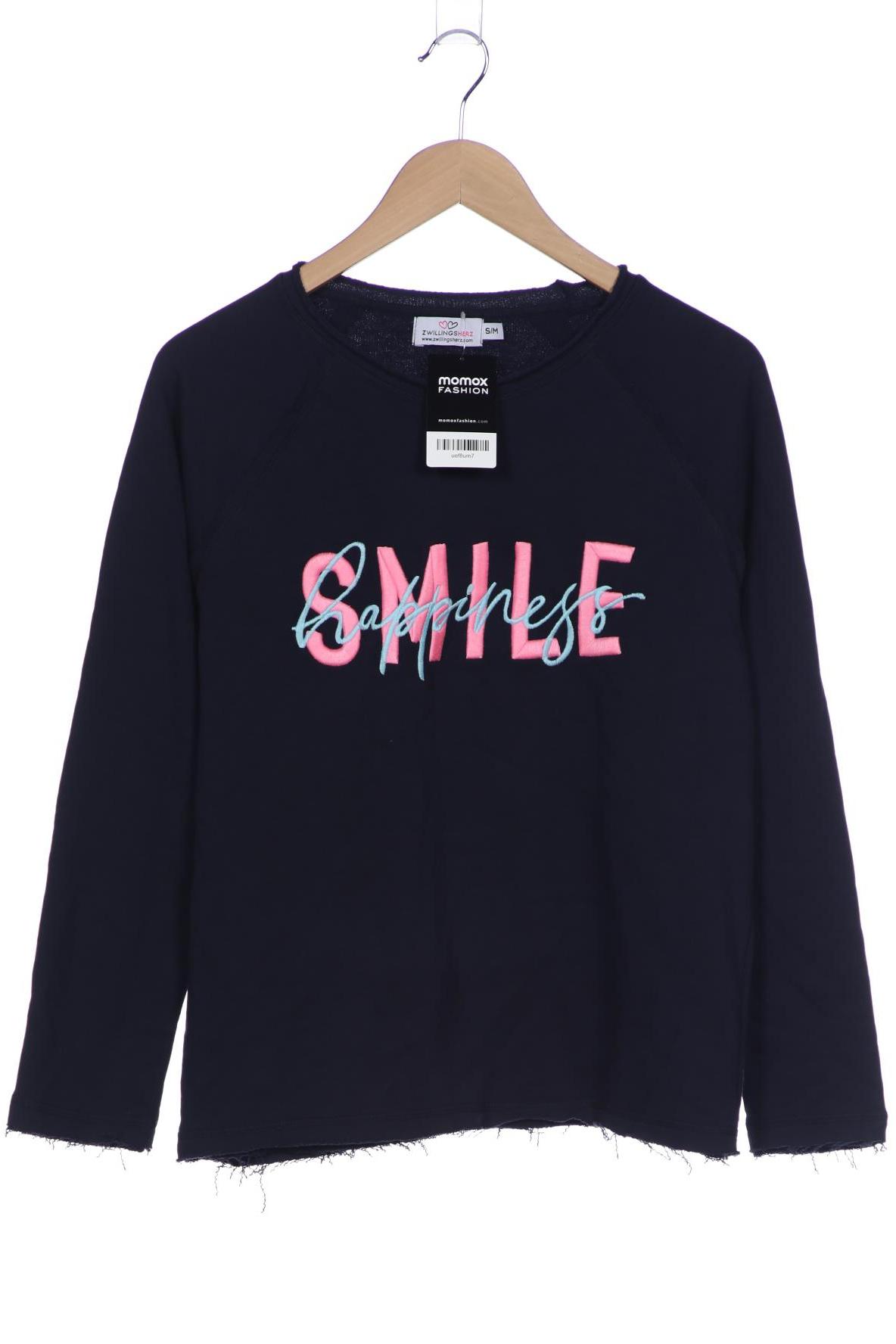 

Zwillingsherz Damen Sweatshirt, marineblau, Gr. 36