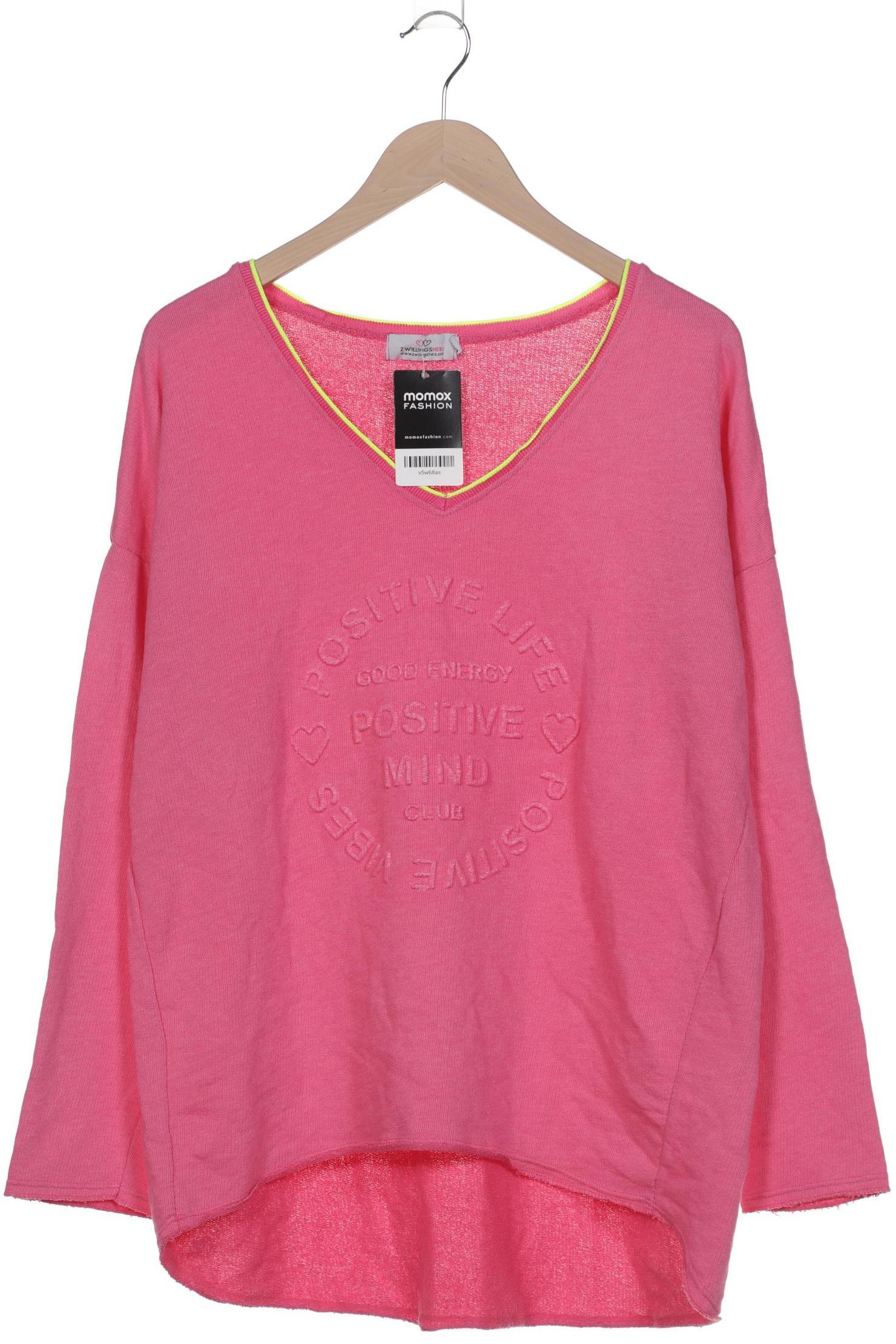 

Zwillingsherz Damen Sweatshirt, pink, Gr. 42