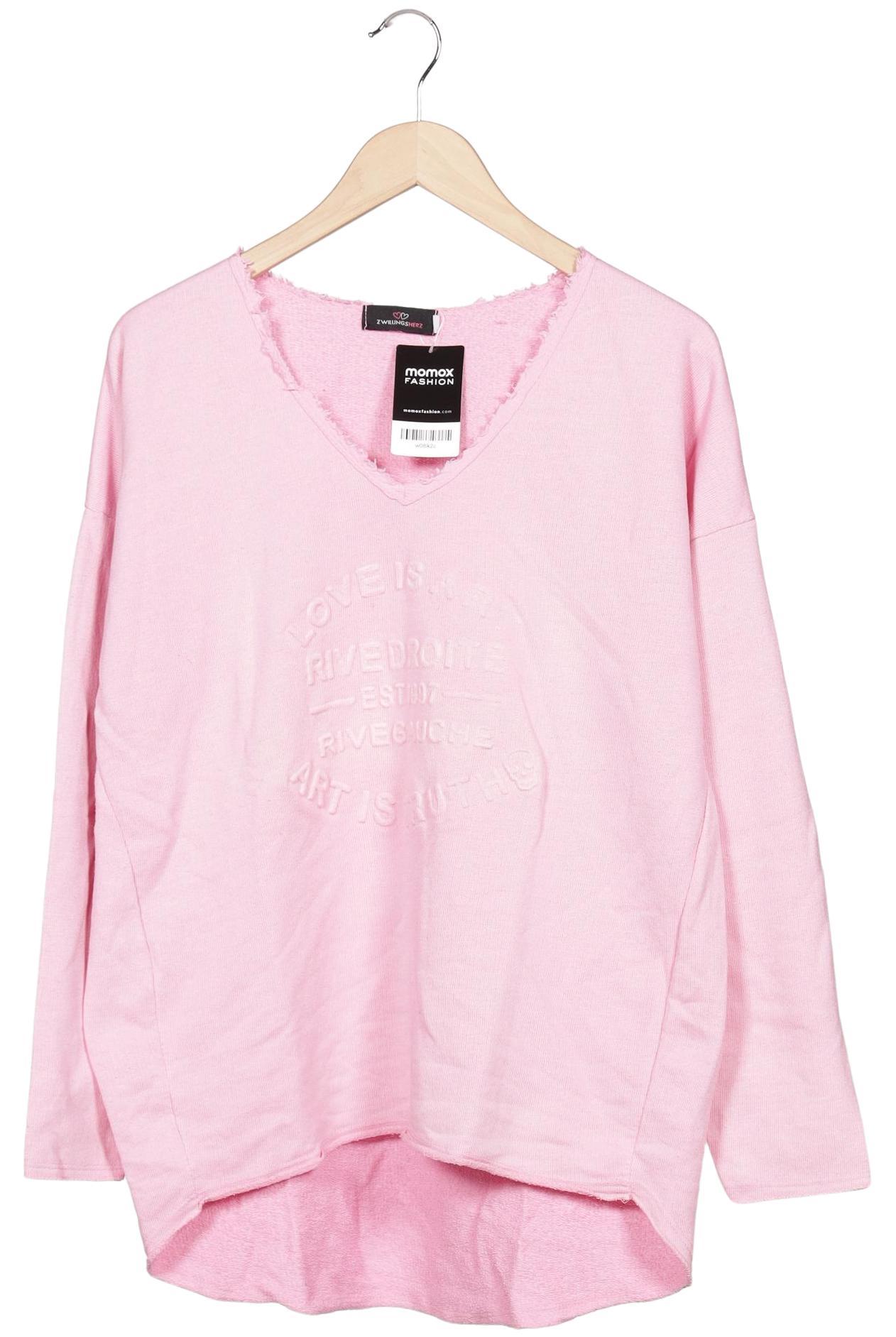 

Zwillingsherz Damen Sweatshirt, pink, Gr. 42