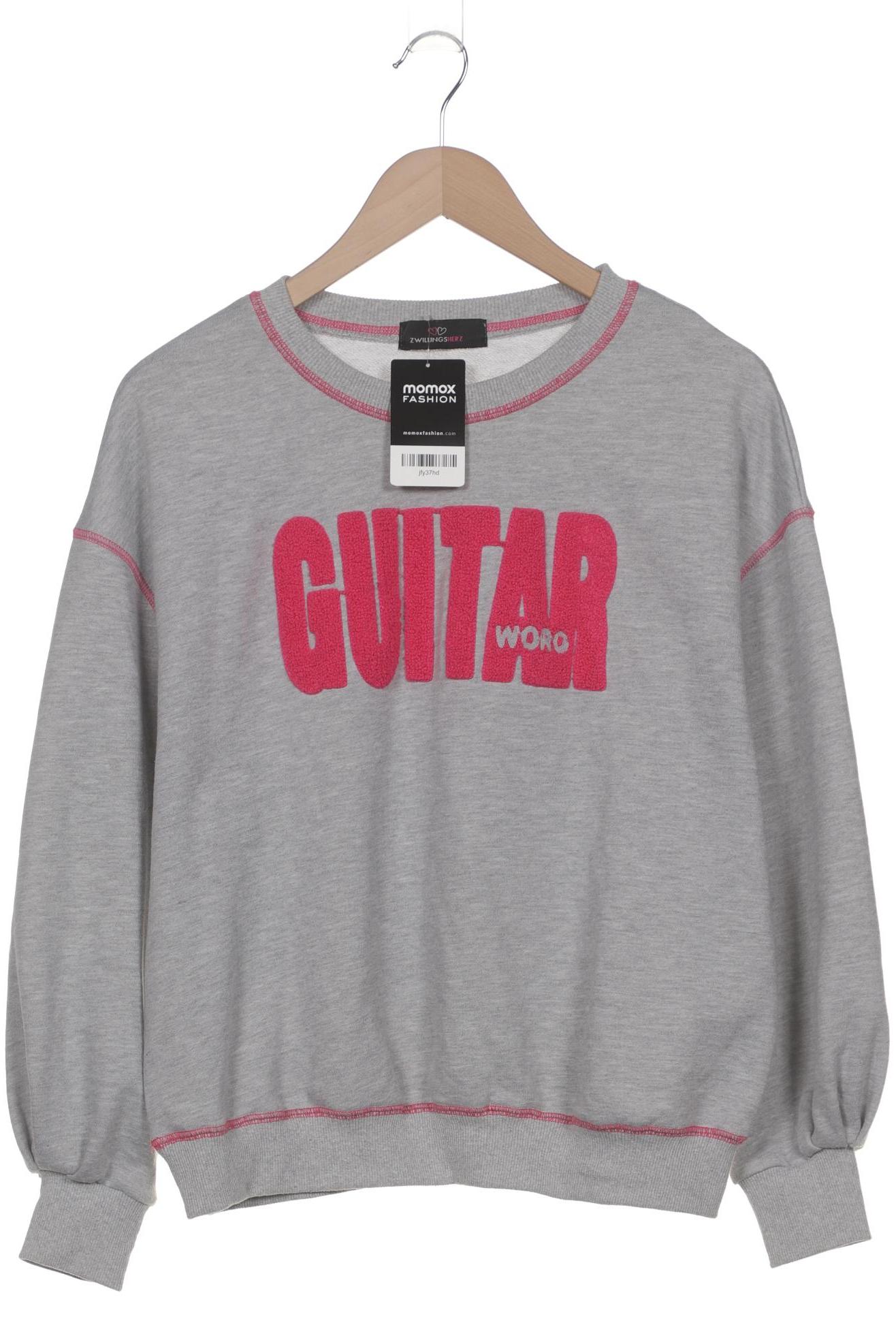 

Zwillingsherz Damen Sweatshirt, grau, Gr. 36