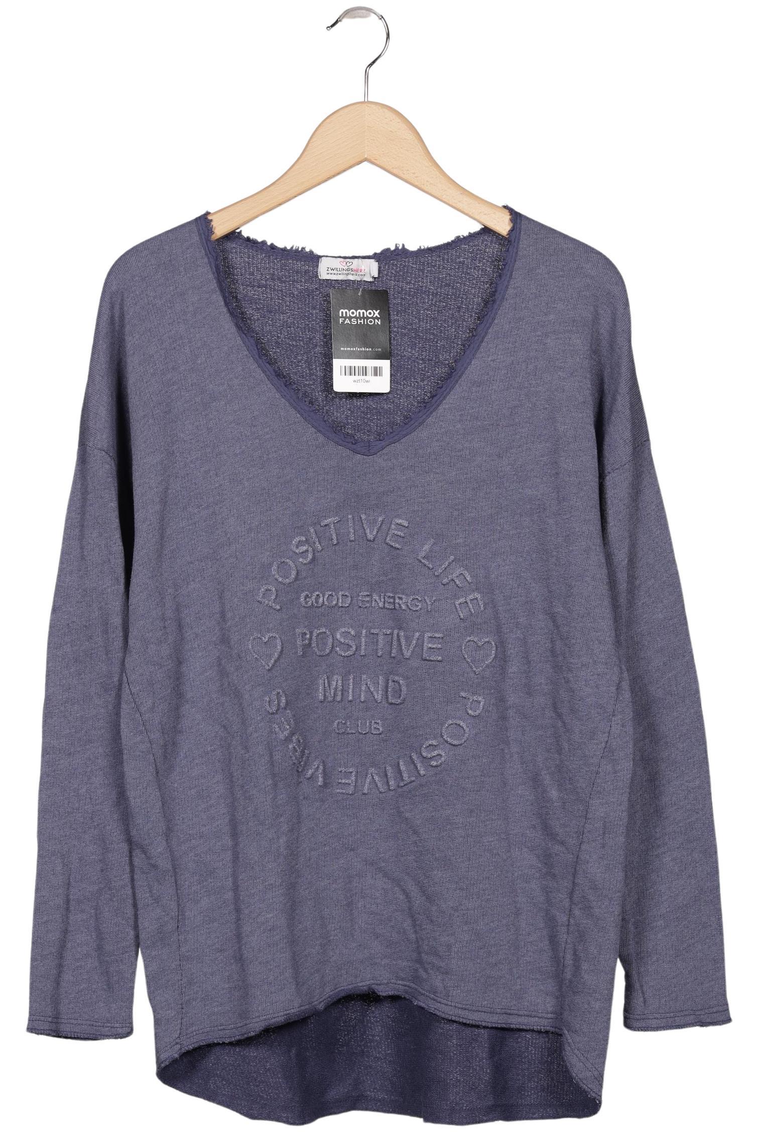 

Zwillingsherz Damen Sweatshirt, blau, Gr. 36