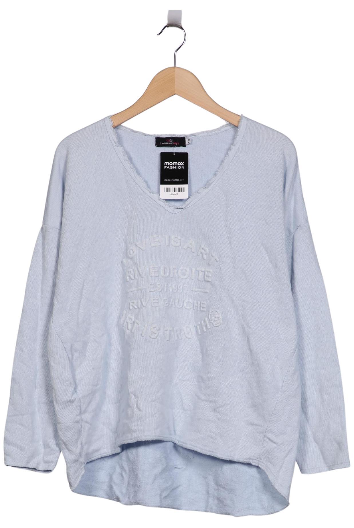

Zwillingsherz Damen Sweatshirt, hellblau, Gr. 36
