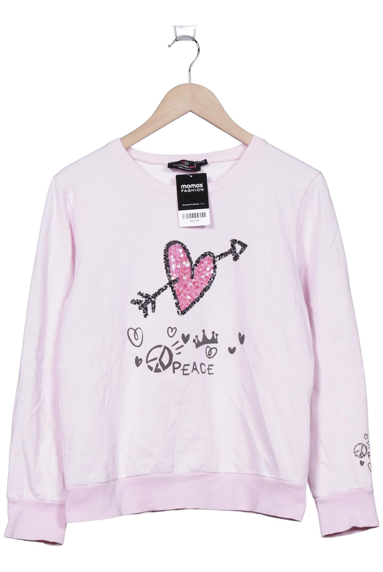 

Zwillingsherz Damen Sweatshirt, pink, Gr. 38