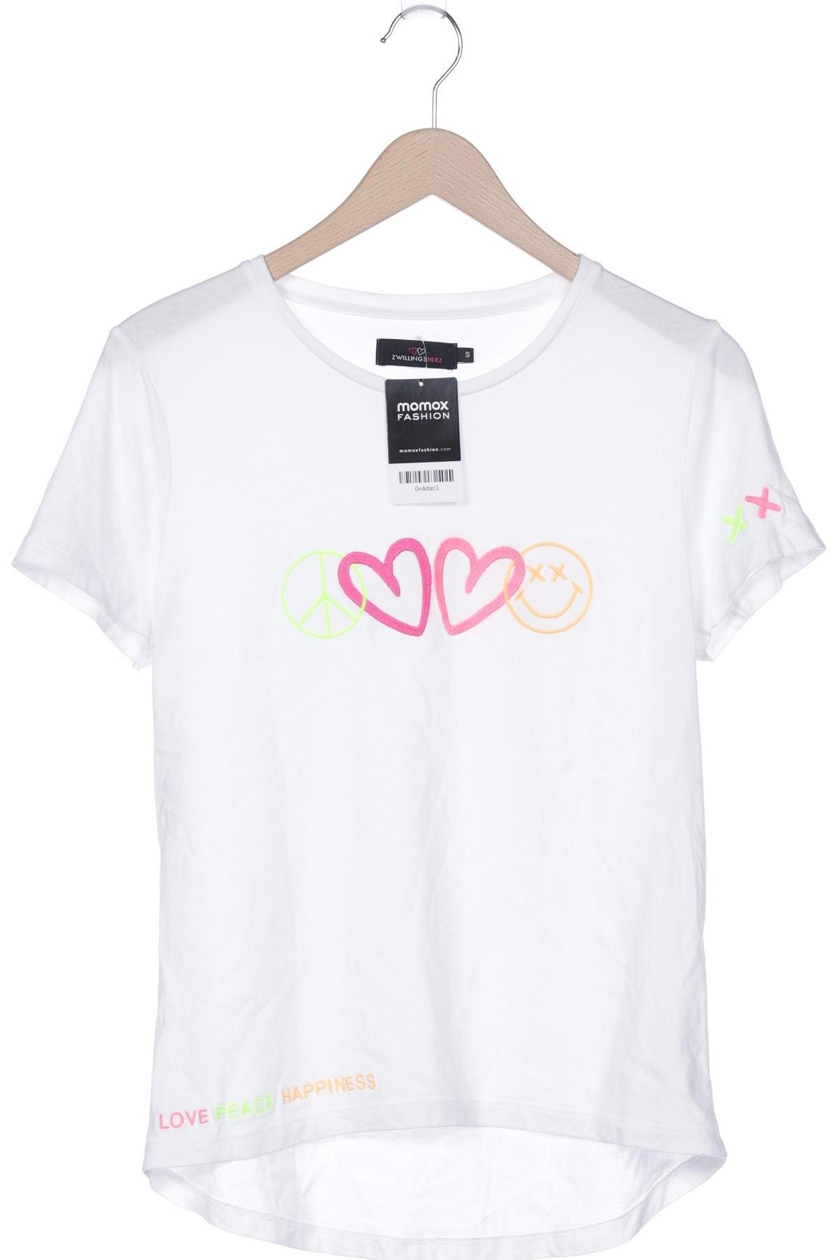 

Zwillingsherz Damen T-Shirt, weiß, Gr. 36