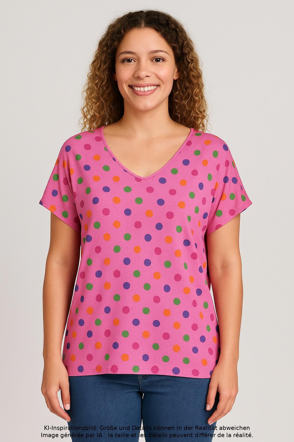 

Zwillingsherz Damen T-Shirt, pink, Gr. 44