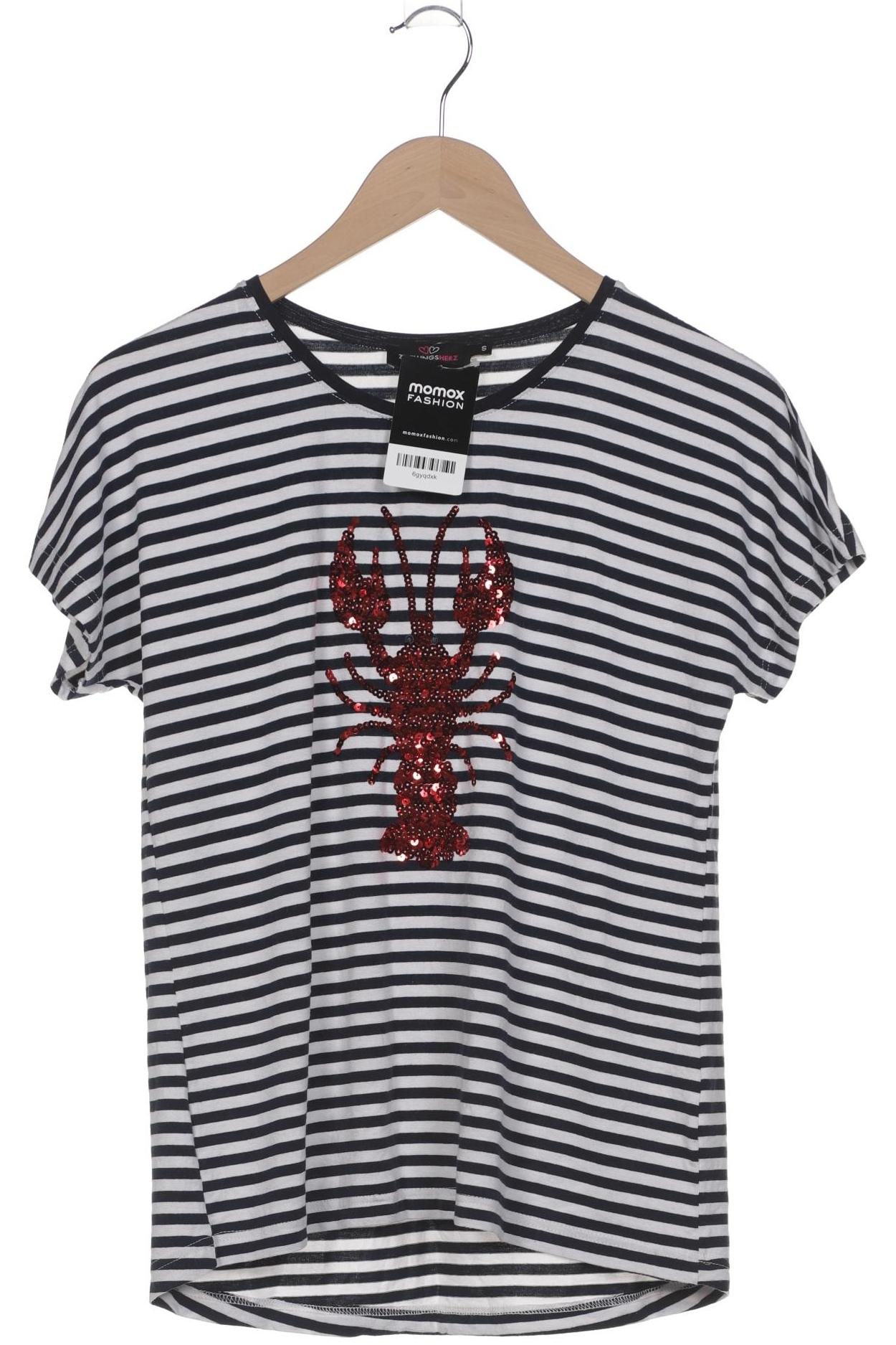 

Zwillingsherz Damen T-Shirt, marineblau, Gr. 36