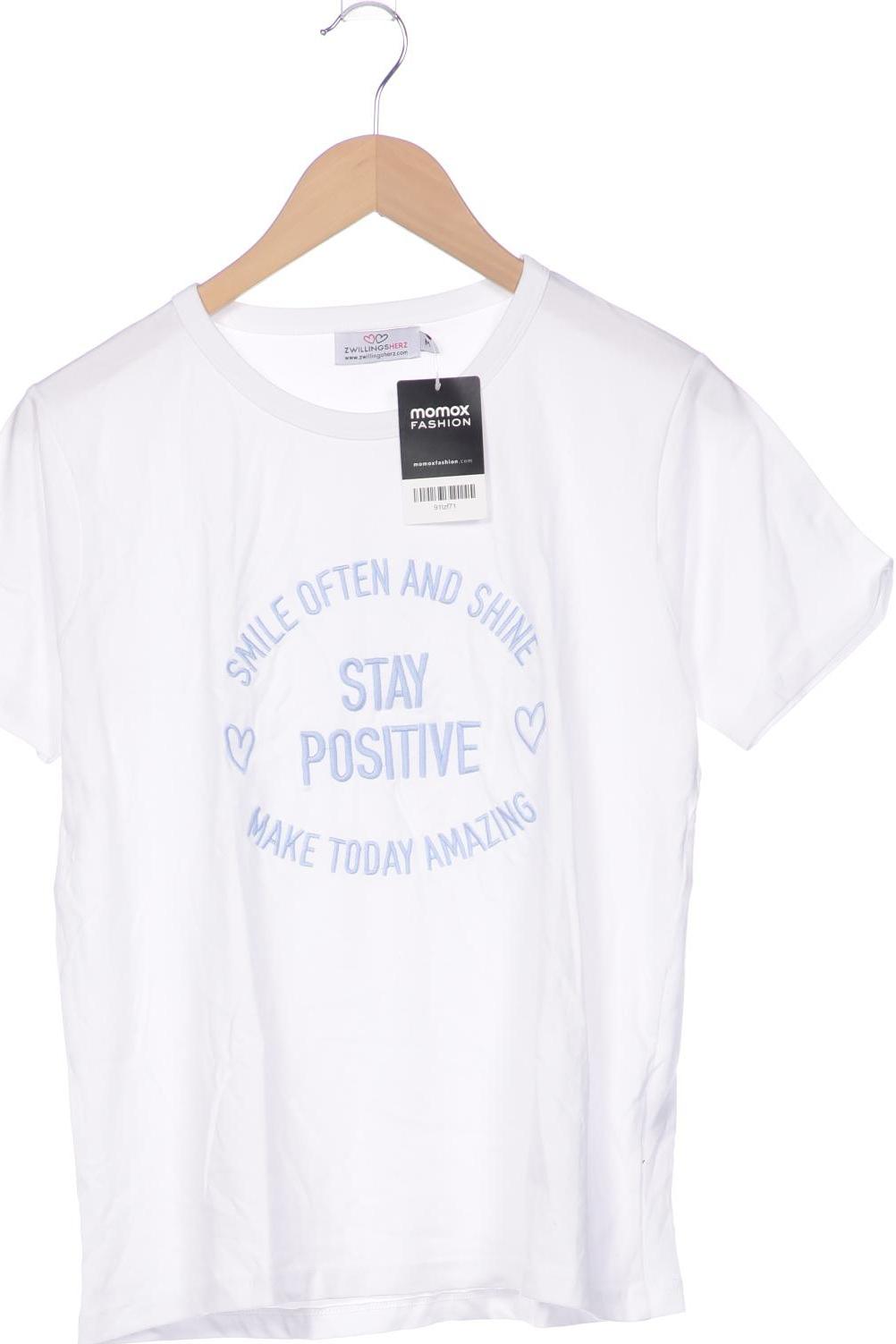 

Zwillingsherz Damen T-Shirt, weiß, Gr. 38