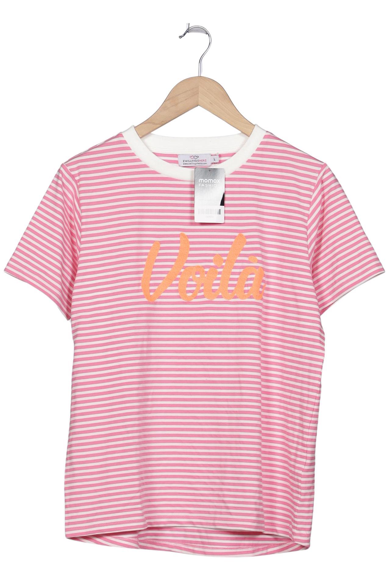 

Zwillingsherz Damen T-Shirt, pink, Gr. 42