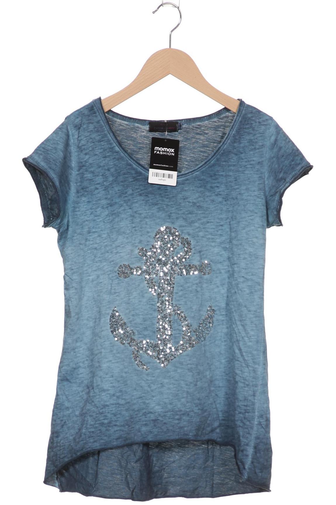 

Zwillingsherz Damen T-Shirt, blau