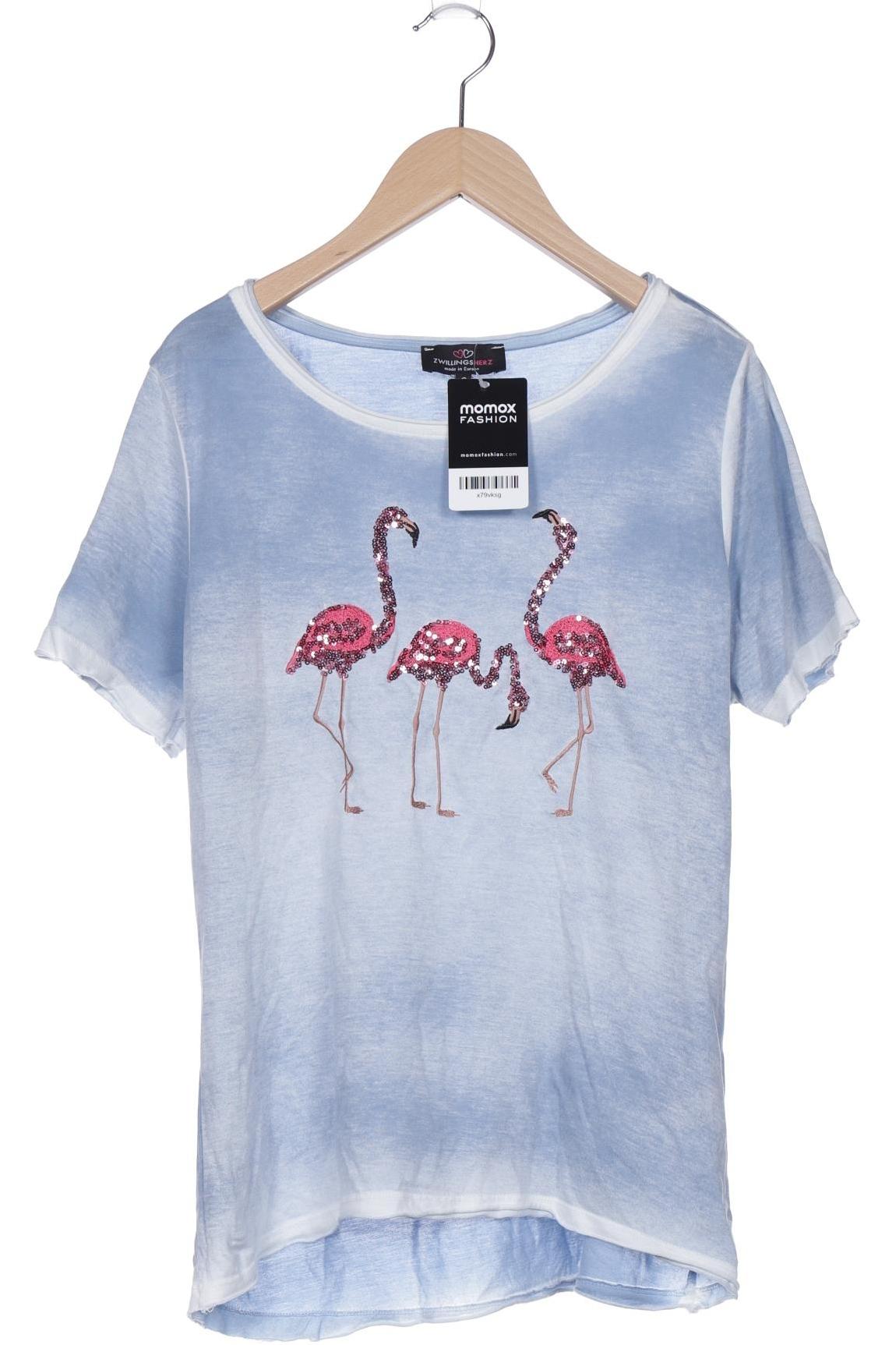 

Zwillingsherz Damen T-Shirt, hellblau, Gr. 36