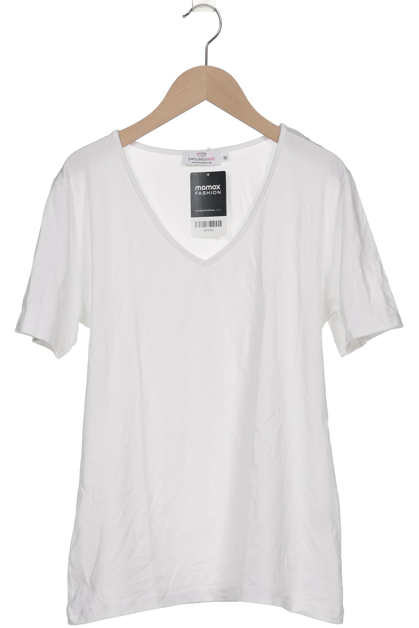 

Zwillingsherz Damen T-Shirt, weiß, Gr. 38