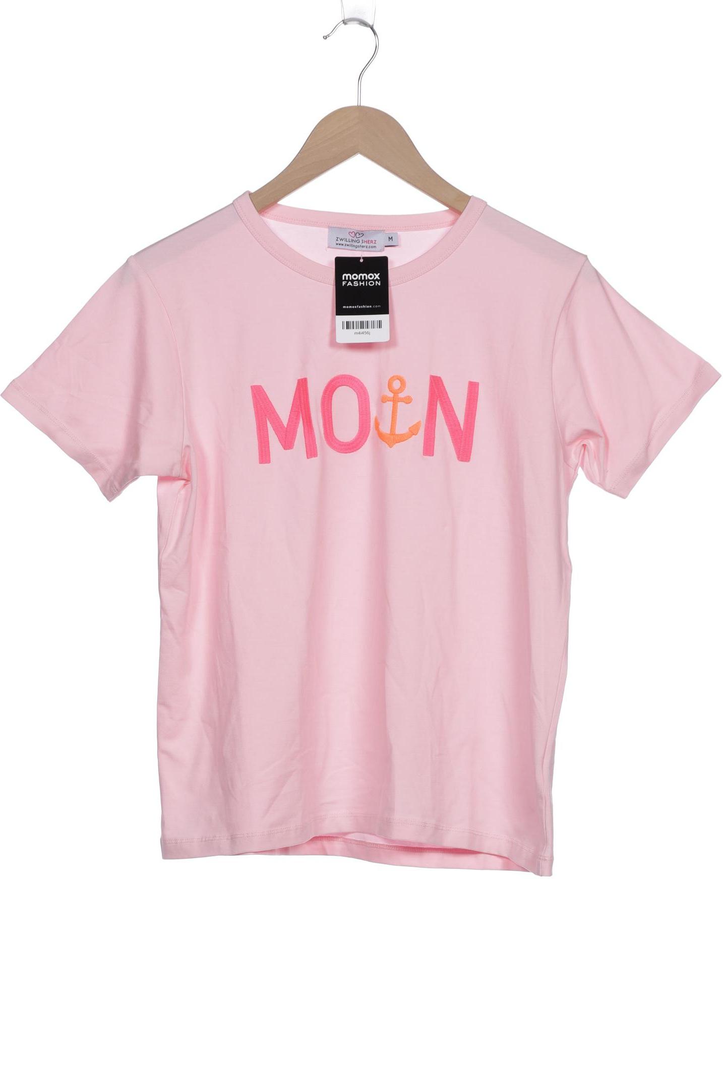 

Zwillingsherz Damen T-Shirt, pink