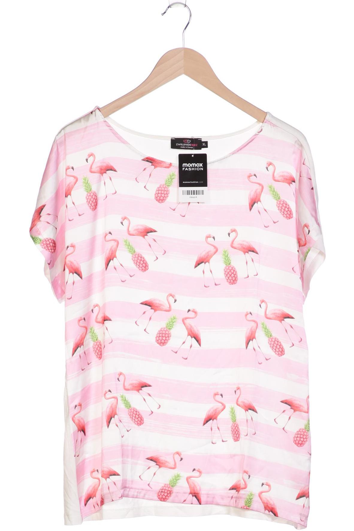 

Zwillingsherz Damen T-Shirt, weiß, Gr. 44