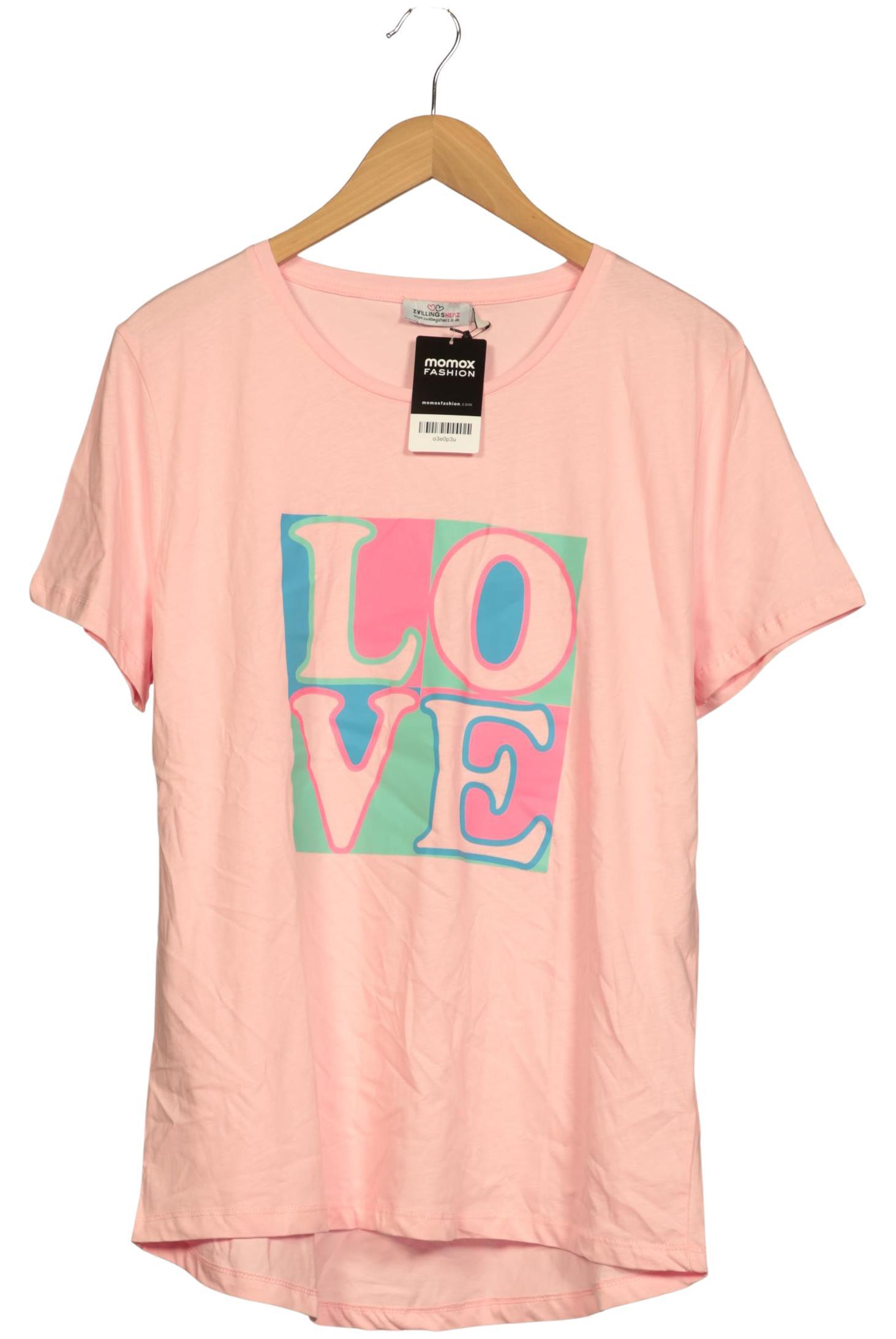 

Zwillingsherz Damen T-Shirt, pink, Gr. 46