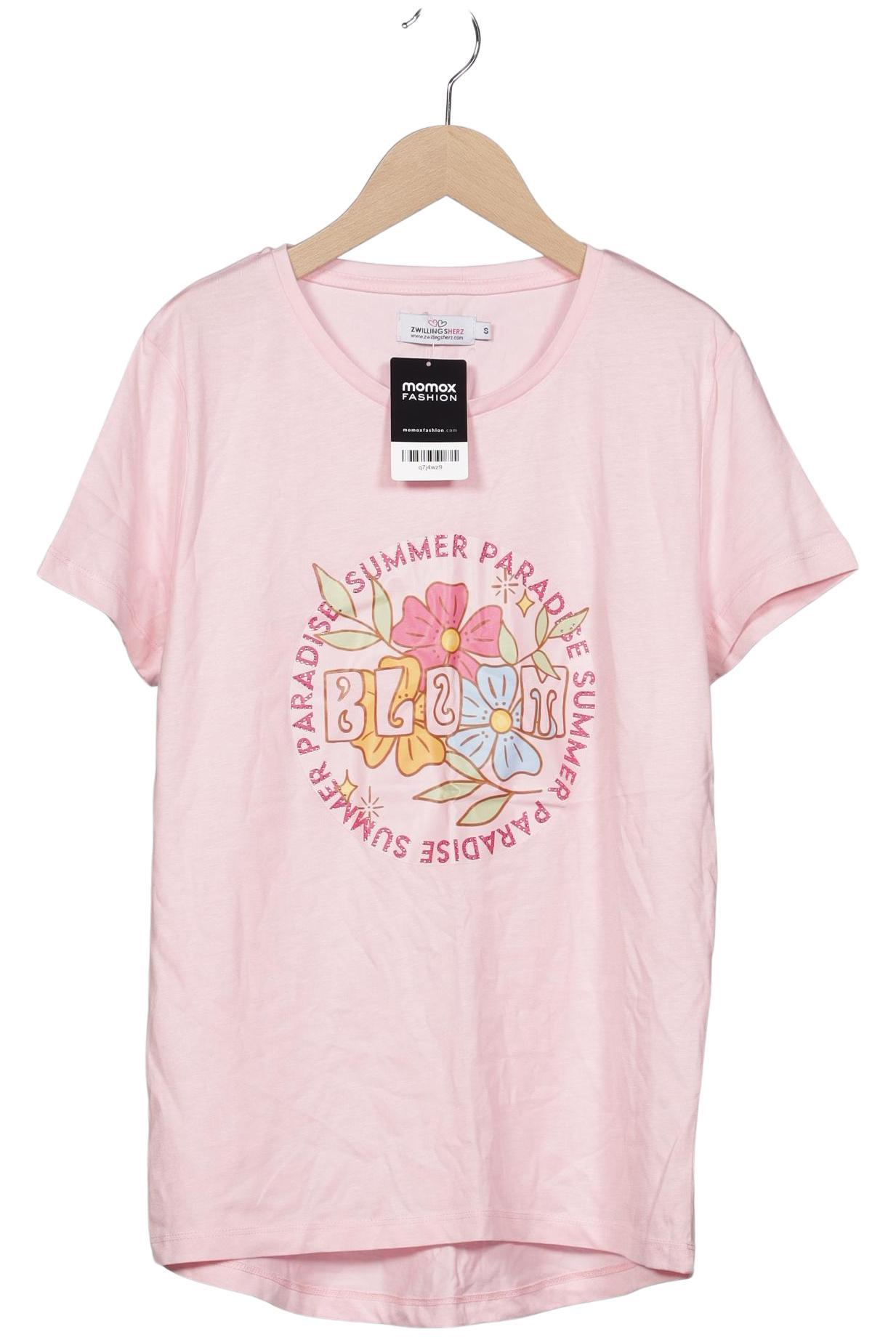

Zwillingsherz Damen T-Shirt, pink, Gr. 36