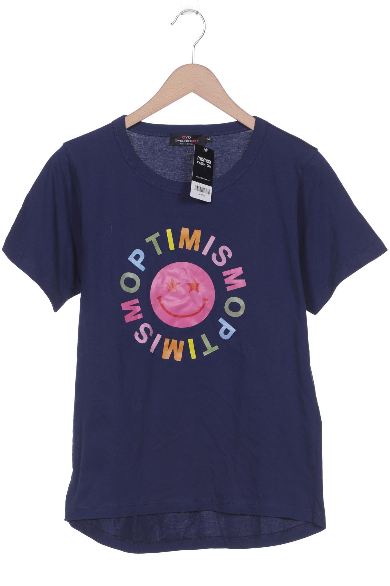 

Zwillingsherz Damen T-Shirt, marineblau