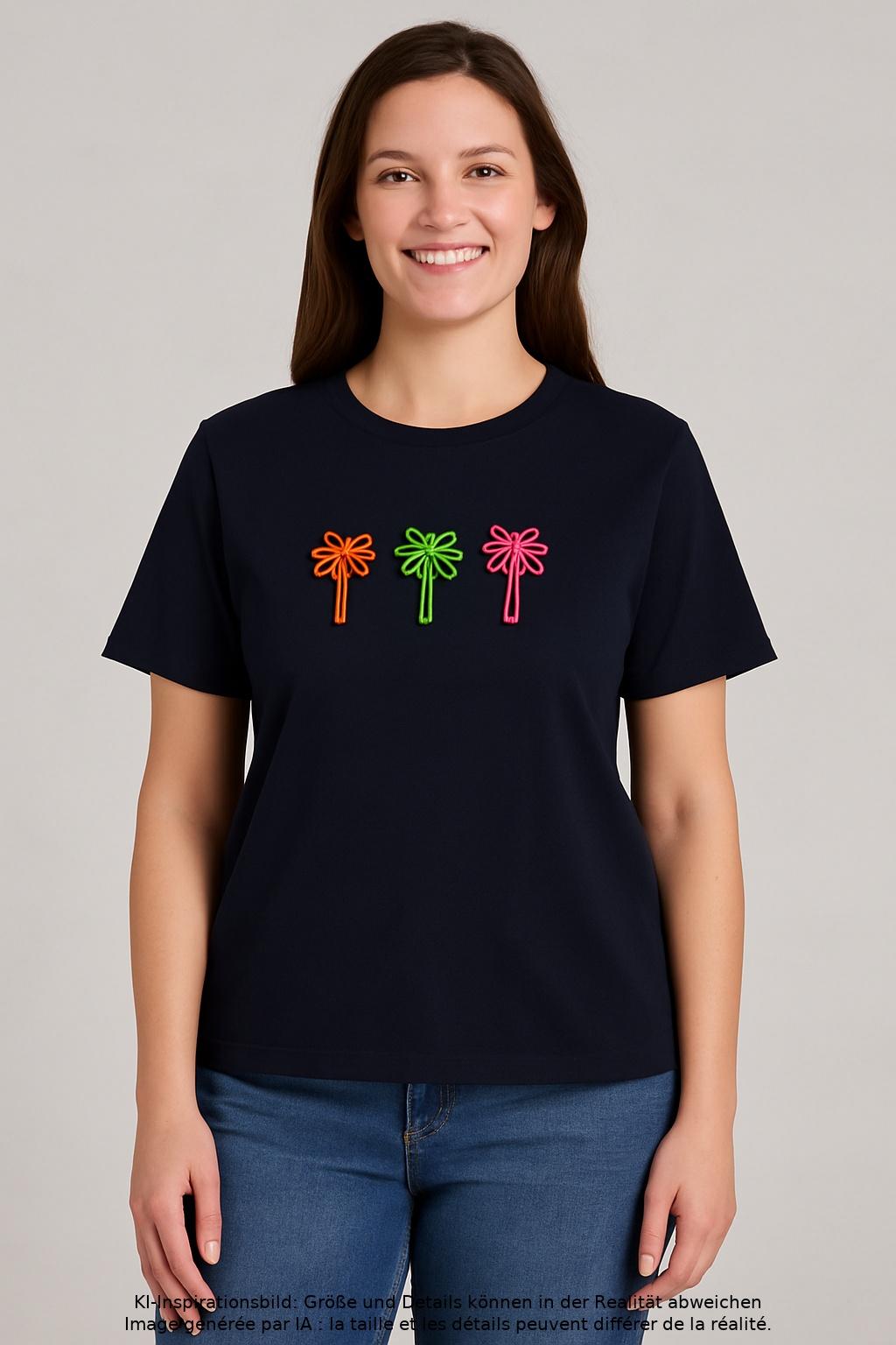 

Zwillingsherz Damen T-Shirt, neon, Gr. 42