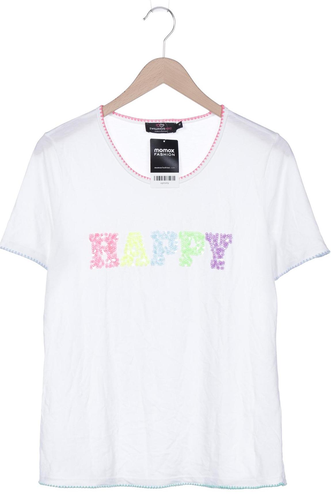 

Zwillingsherz Damen T-Shirt, weiß, Gr. 38