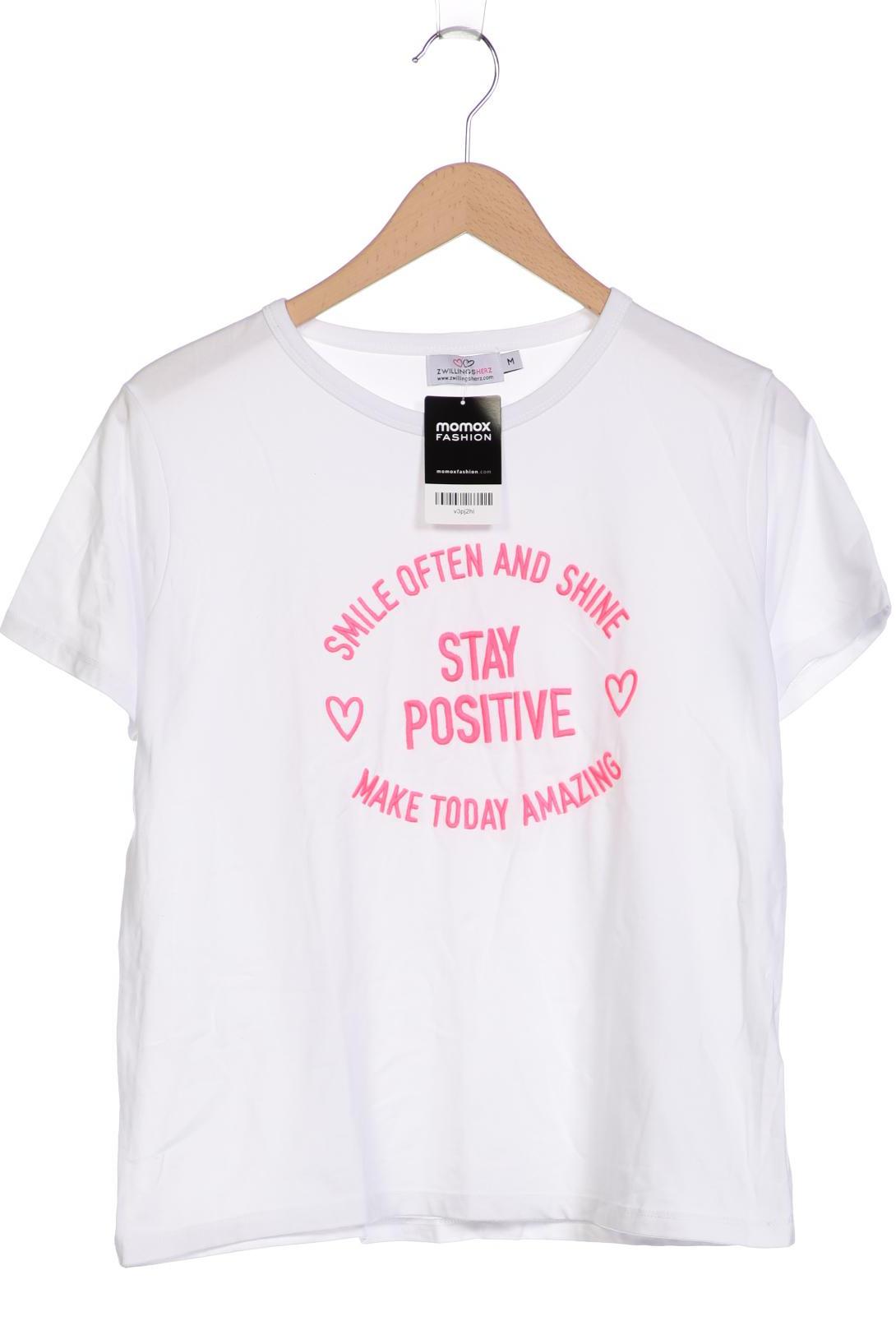 

Zwillingsherz Damen T-Shirt, weiß, Gr. 38