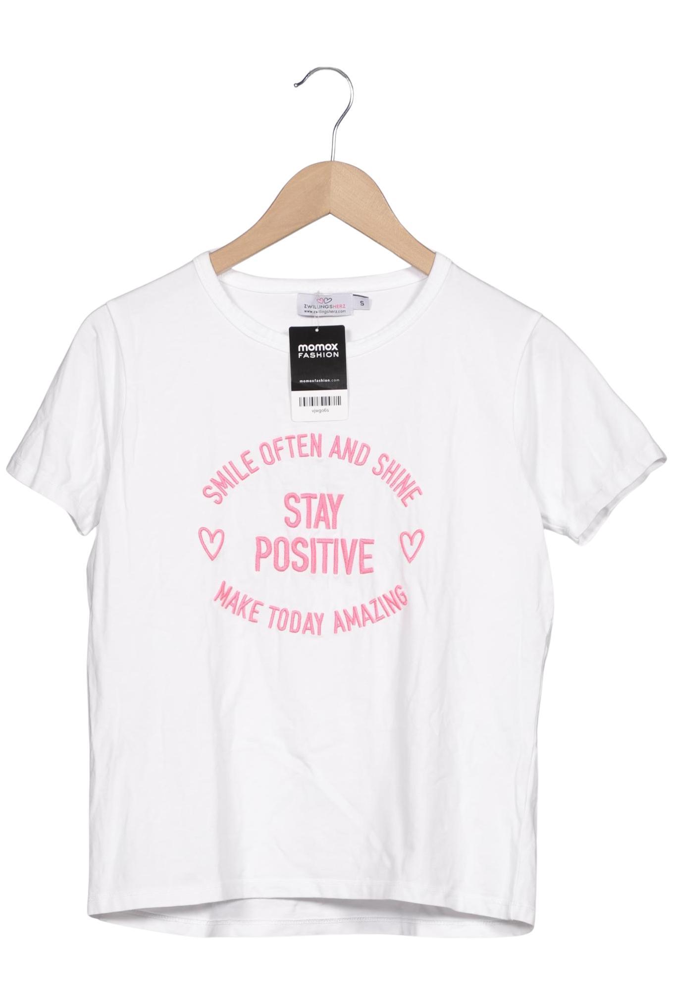 

Zwillingsherz Damen T-Shirt, weiß, Gr. 36