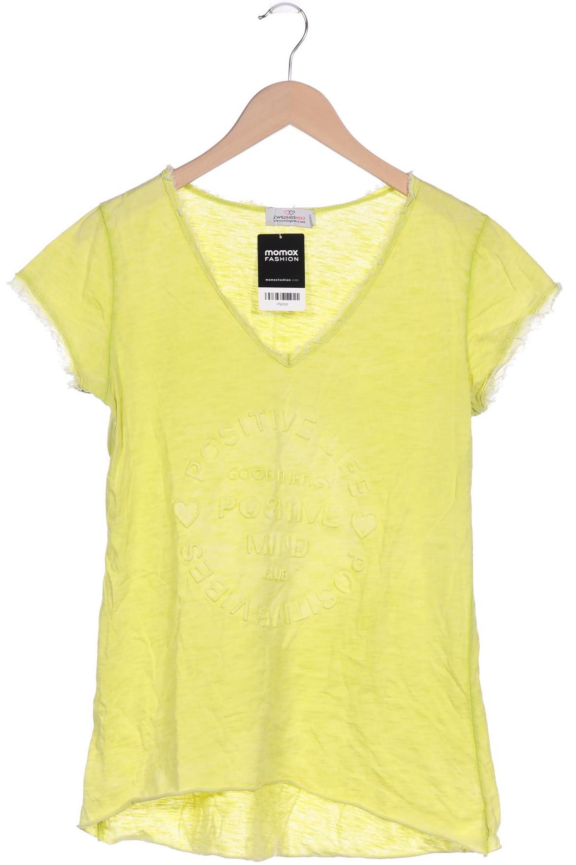 

Zwillingsherz Damen T-Shirt, hellgrün, Gr. 36