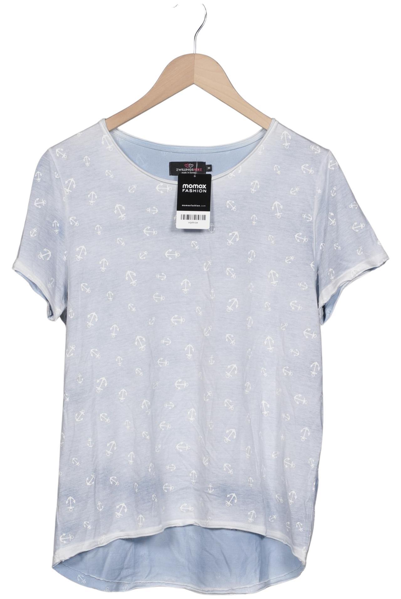 

Zwillingsherz Damen T-Shirt, hellblau, Gr. 38