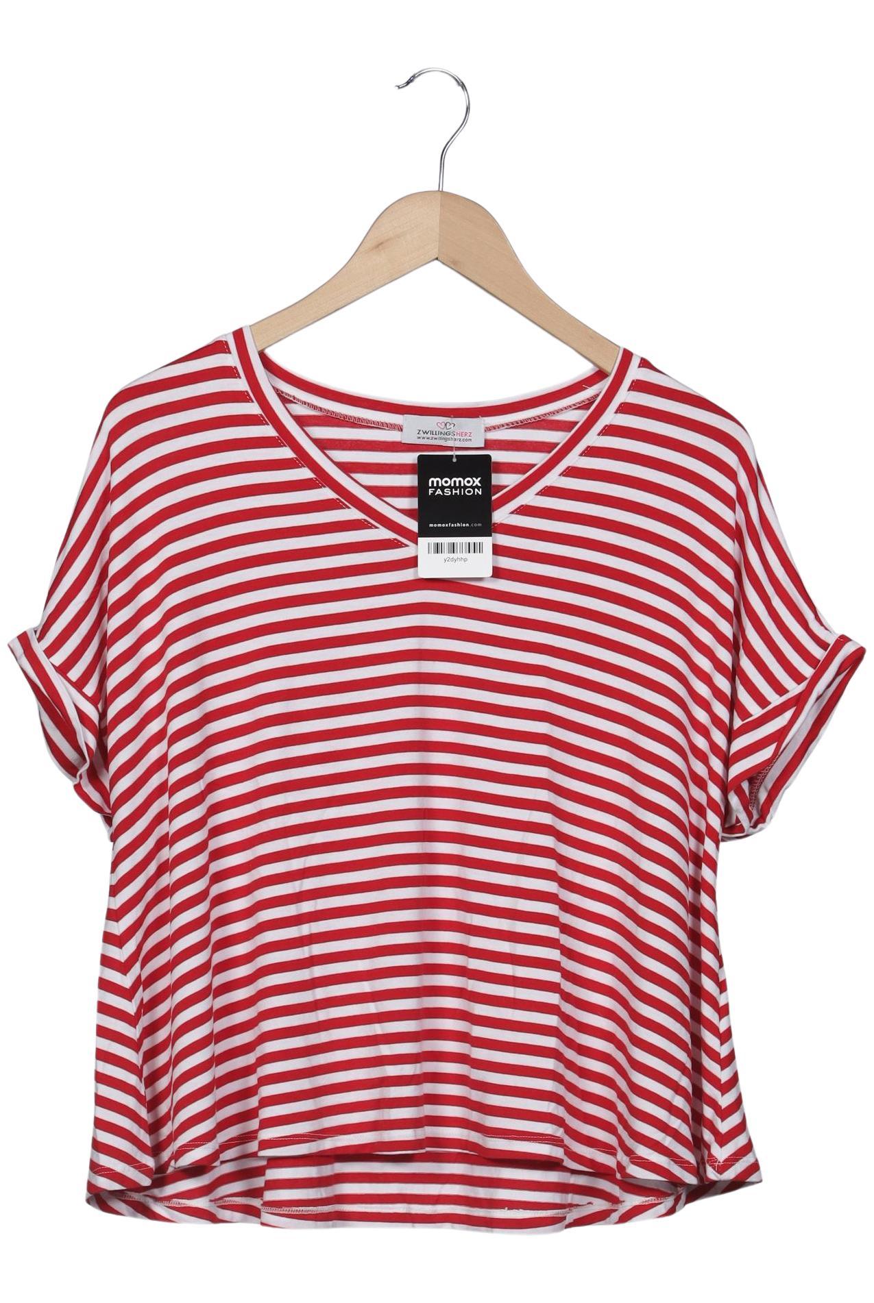

Zwillingsherz Damen T-Shirt, rot, Gr. 48