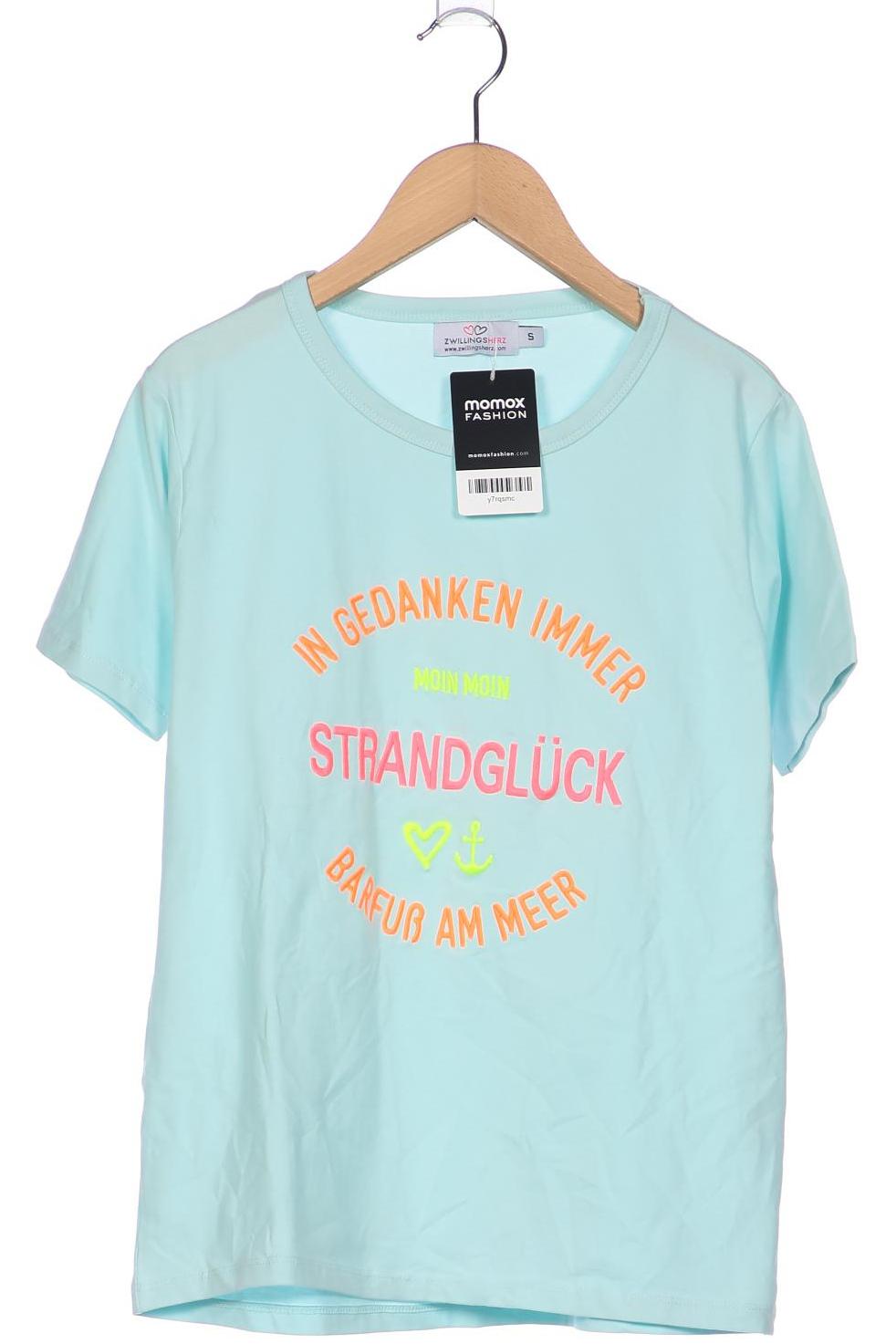 

Zwillingsherz Damen T-Shirt, hellblau, Gr. 36