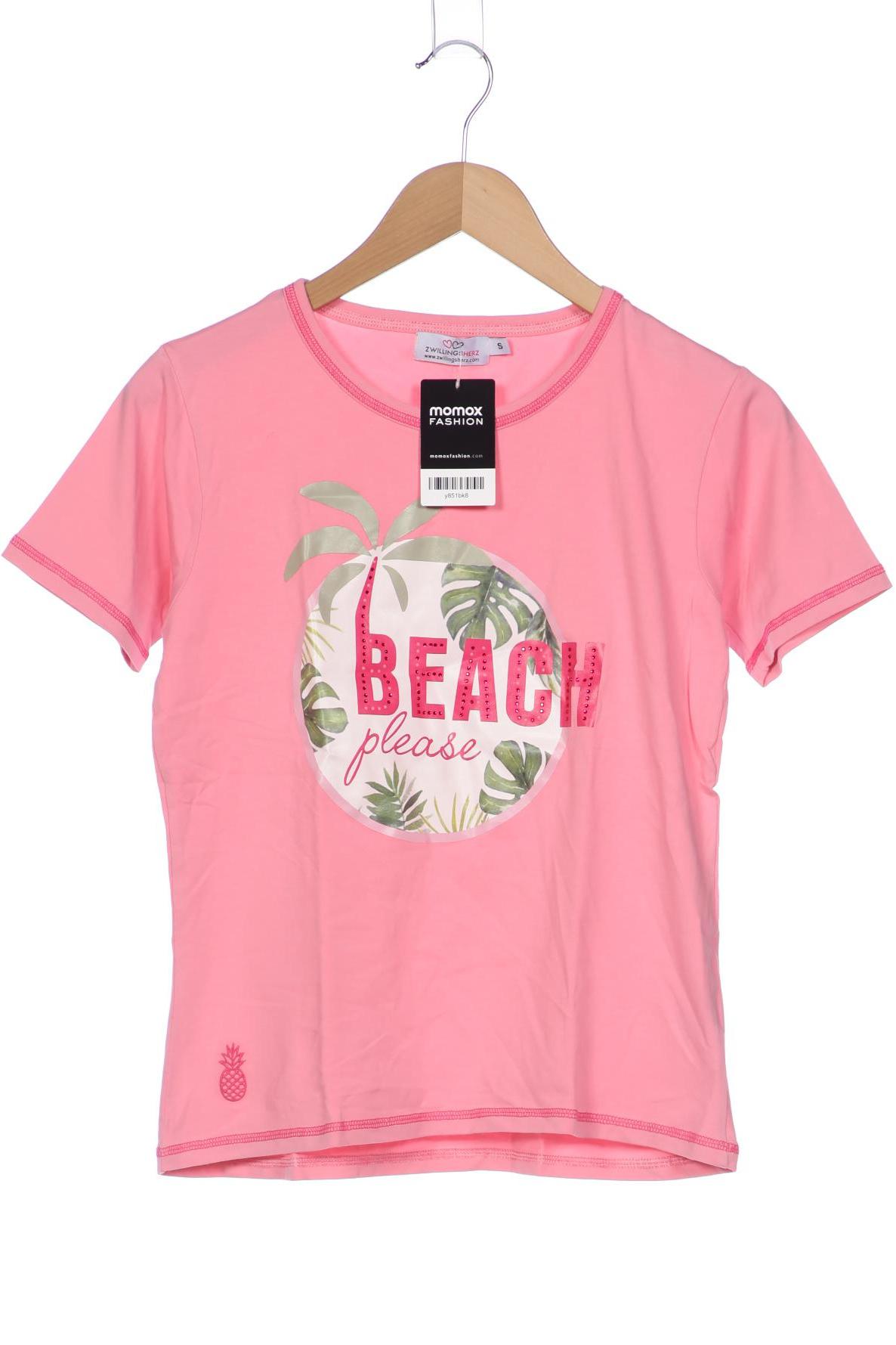 

Zwillingsherz Damen T-Shirt, pink, Gr. 36