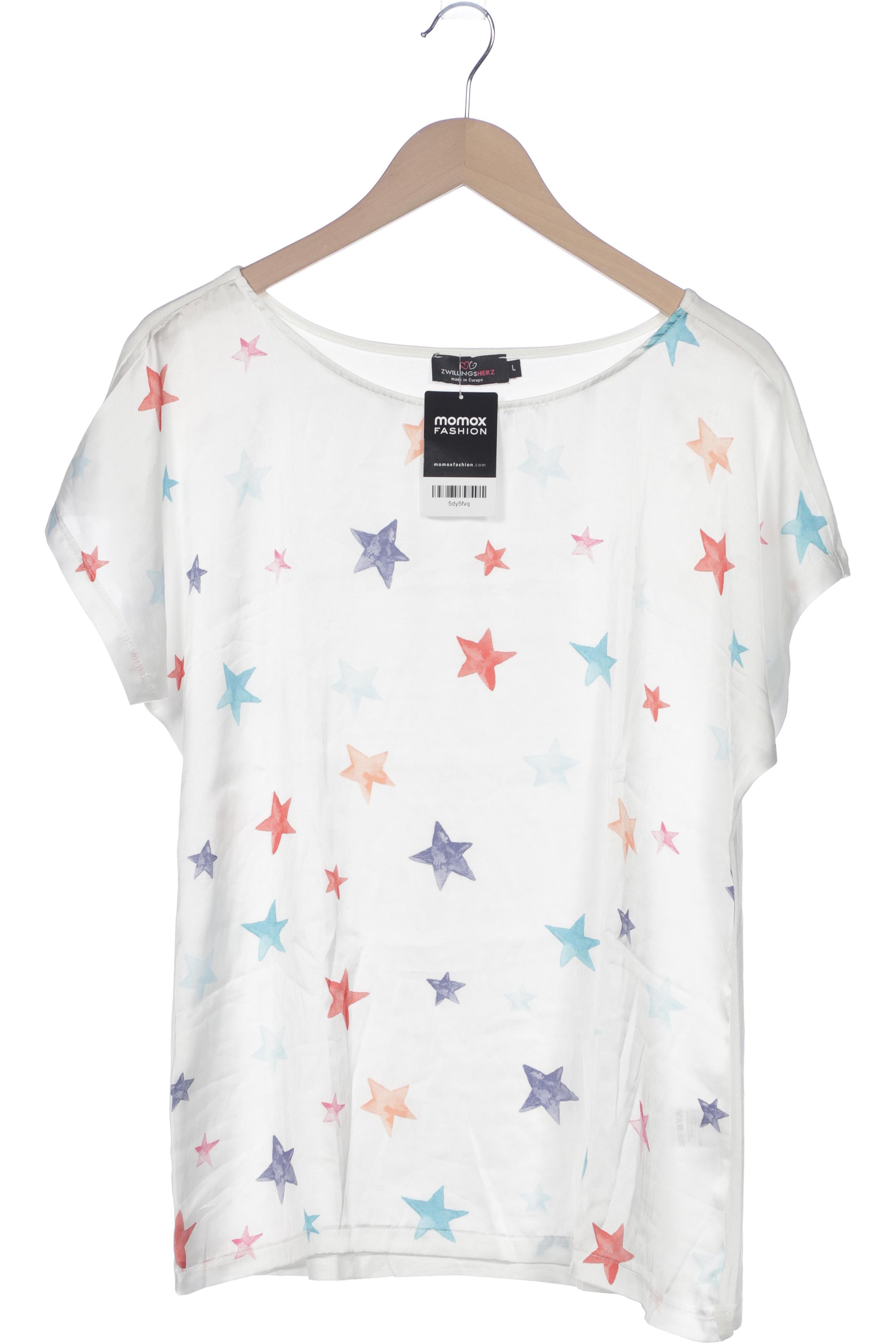 

Zwillingsherz Damen T-Shirt, weiß, Gr. 42
